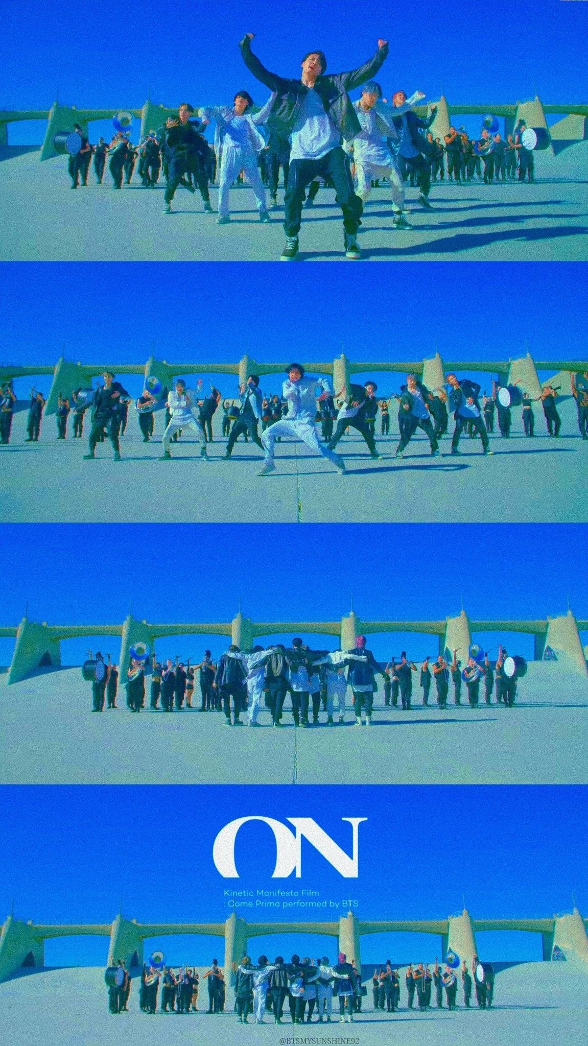 ON' Kinetic Manifesto Film, Come Prima Lockscreen // Wallpaper