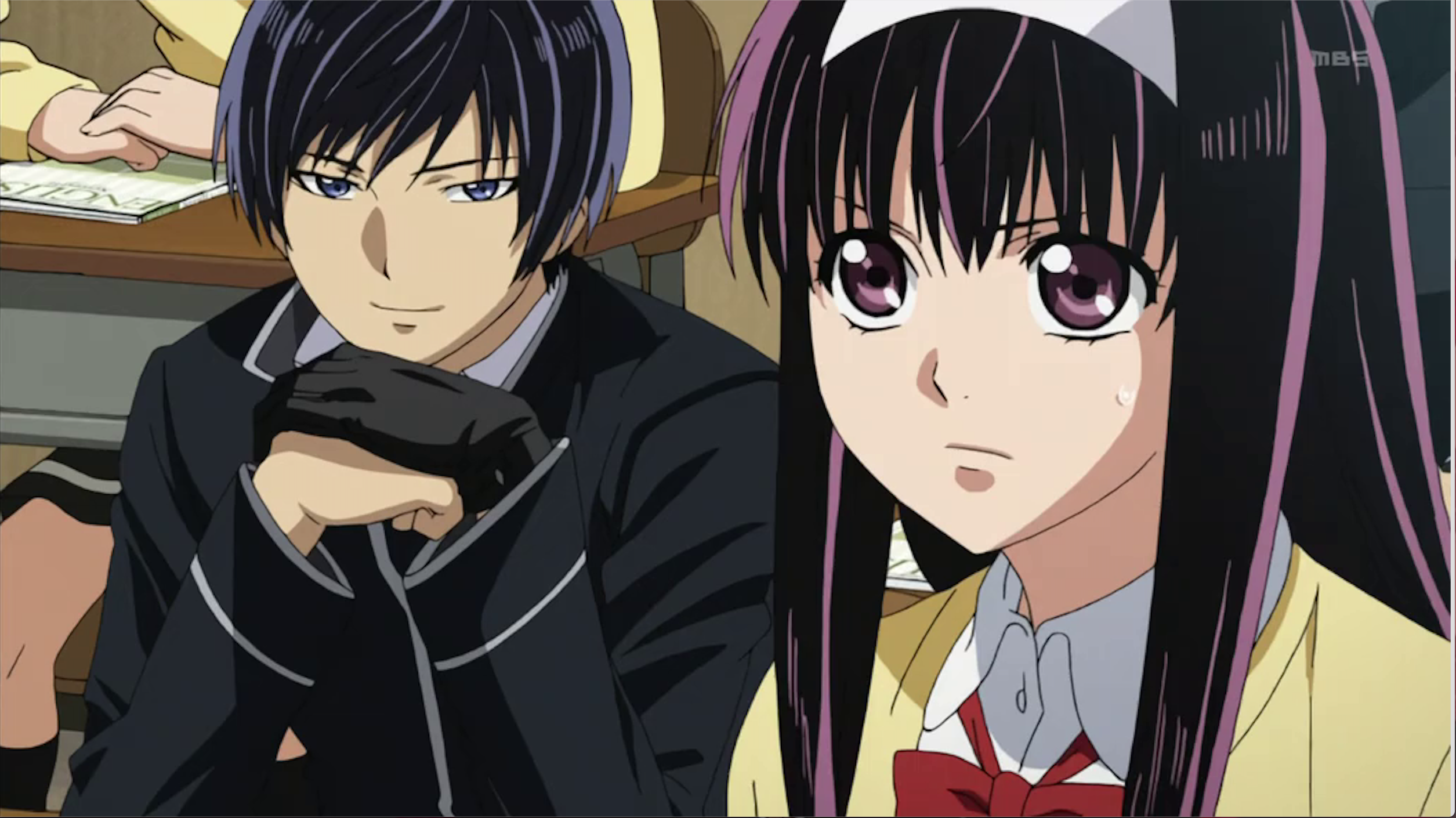 Rei Ogami and Sakura Sakurakouji from Code Breaker the Anime. Code breaker, Anime, Anime romance