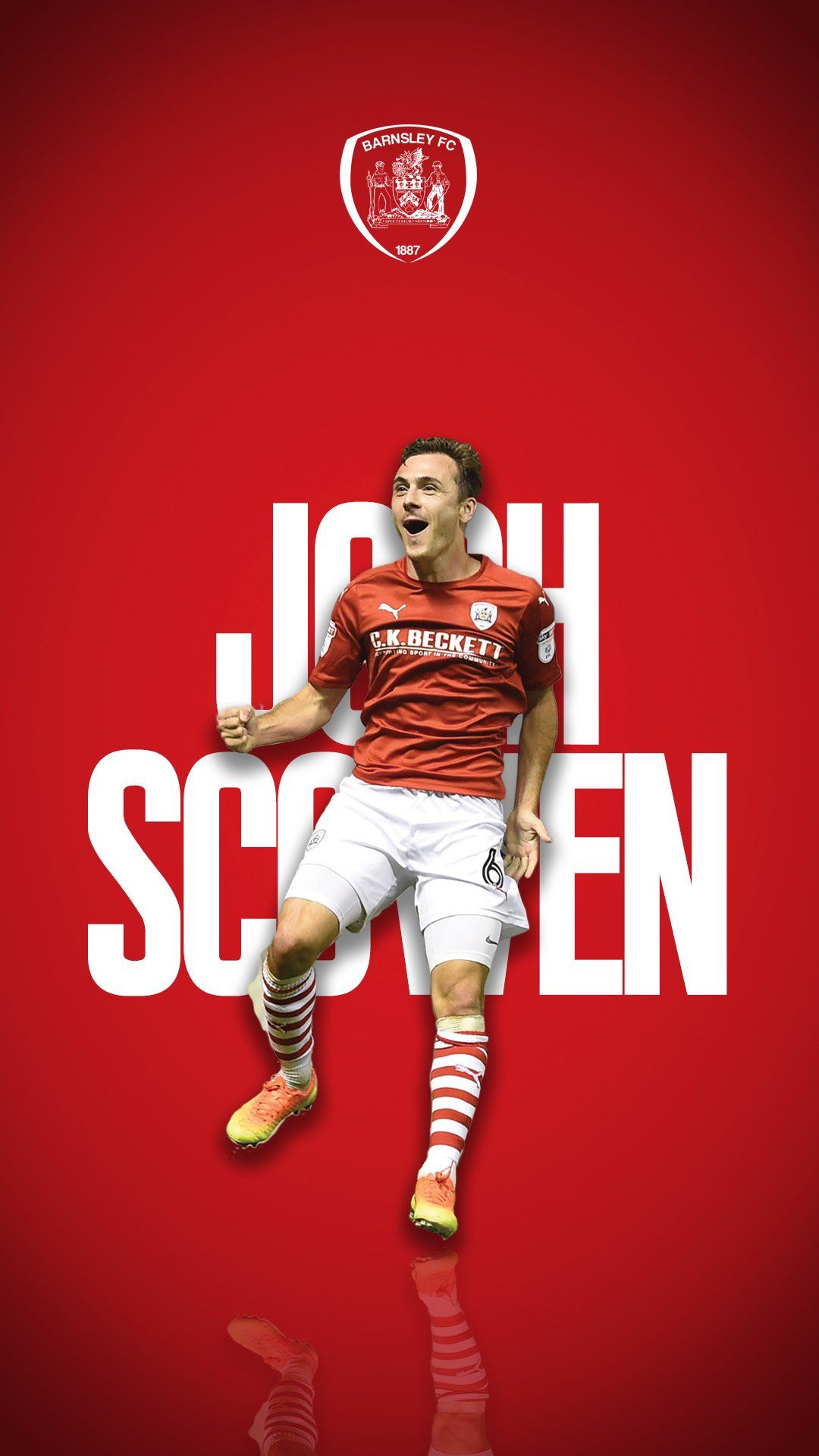 Barnsley FC PHONE WALLPAPER: by popular demand, we're pleased to bring you this free wallpaper! Enjoy! #YouReds