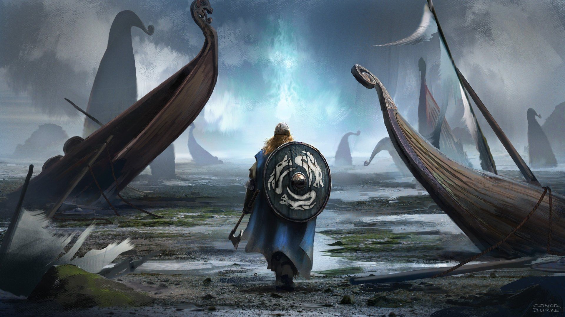 Fantasy Viking HD Wallpaper and Background
