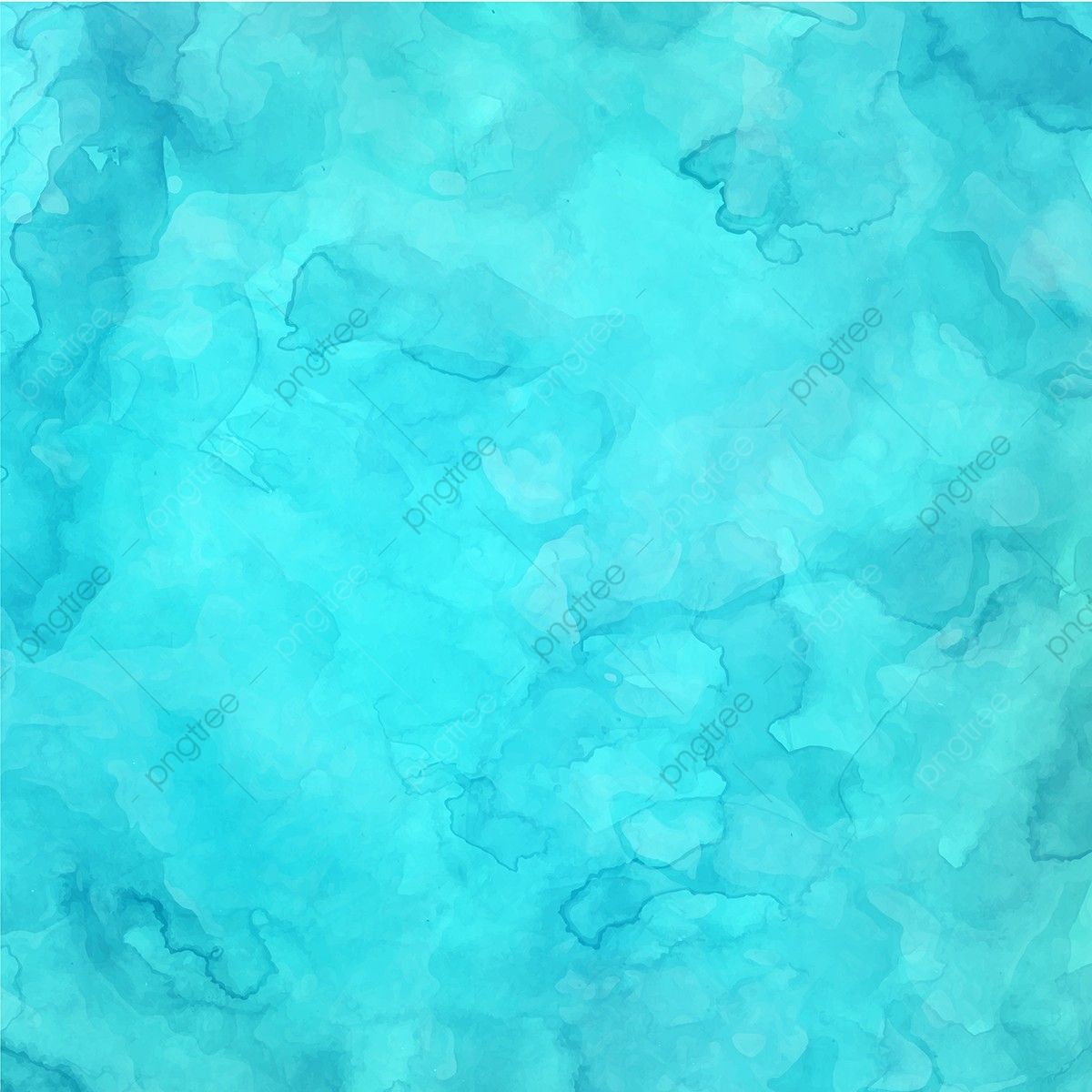 Fresh Abstract Blue Watercolor Background For Summer, Breeze, Hot, Vacation PNG and Vector with Transparent Background for Free Download