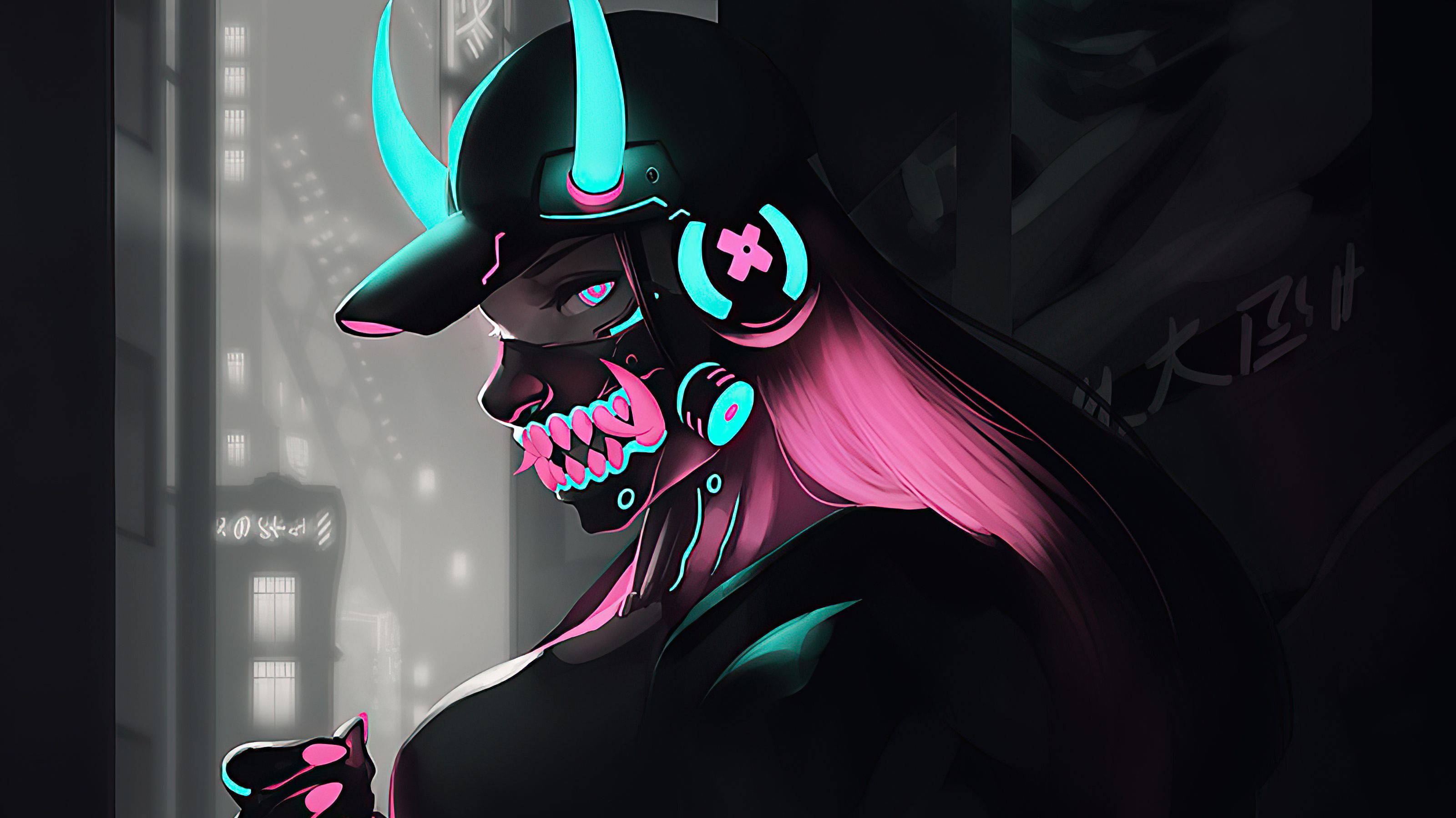 Neon Emily Punk, HD Artist, 4k Wallpaper, Image, Background, Photo and Picture