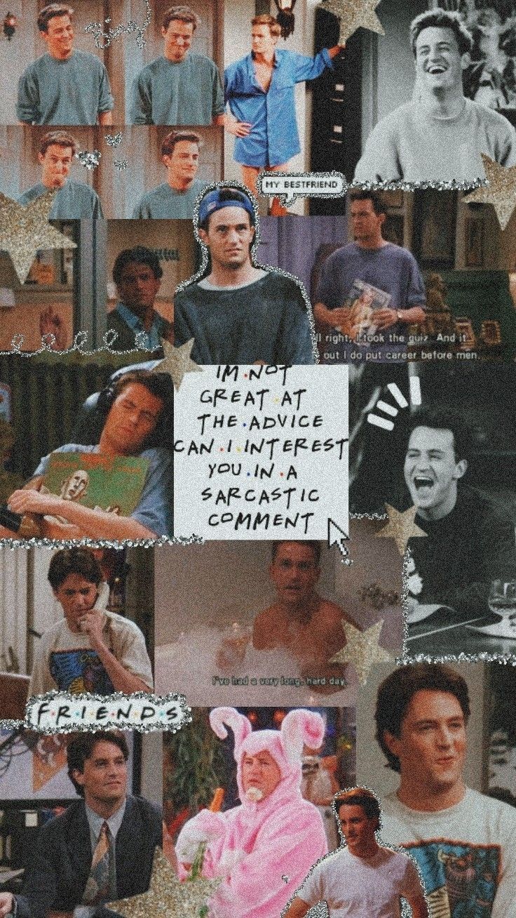 Chandler collage. Chandler friends, Friends episodes, Friends moments