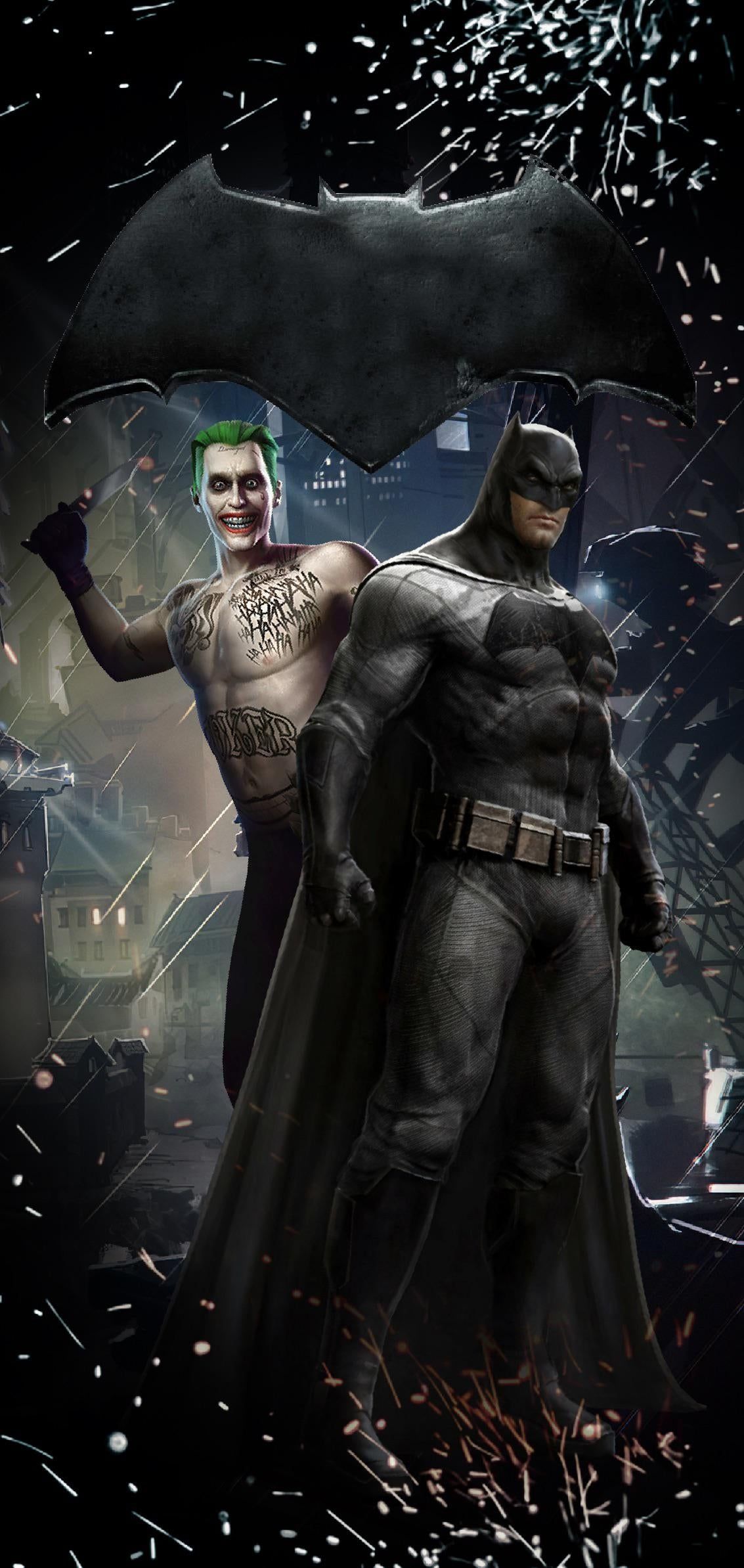 Unofficial Batman iPhone Lock Screen wallpaper (Fan Art)