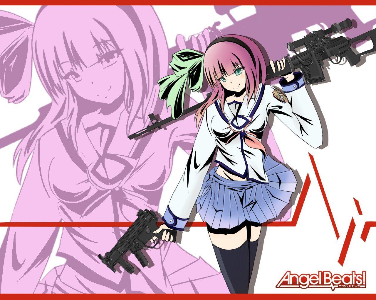 anime, Angel Beats!, Nakamura Yuri Wallpaper HD / Desktop and Mobile Background