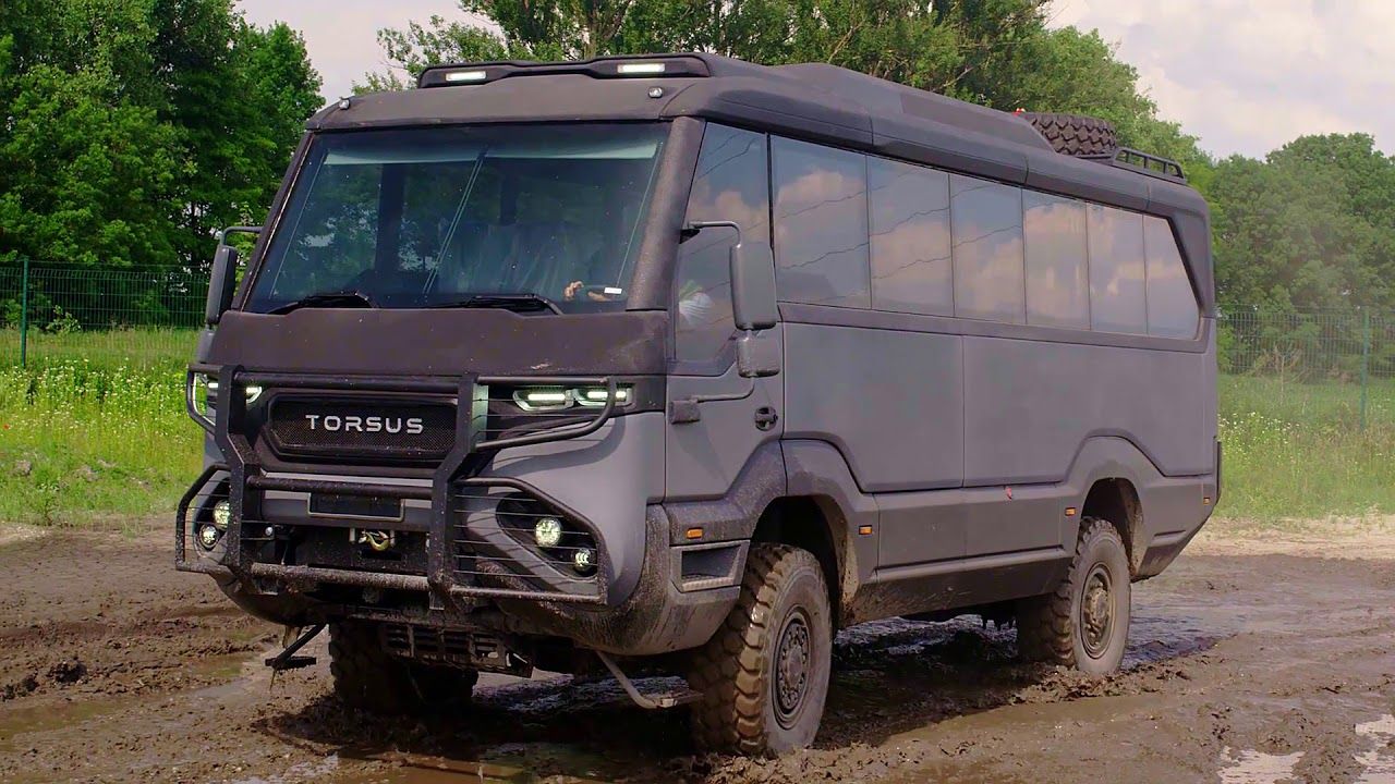 Torsus Overlander Is Sheer Off Road Camping Bus Awesomeness