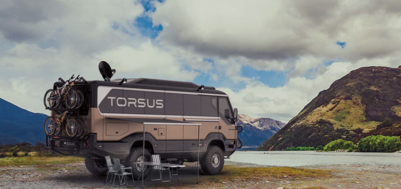 World's First 4x4 Off Road Bus Torsus Praetorian Redefines “Tough”