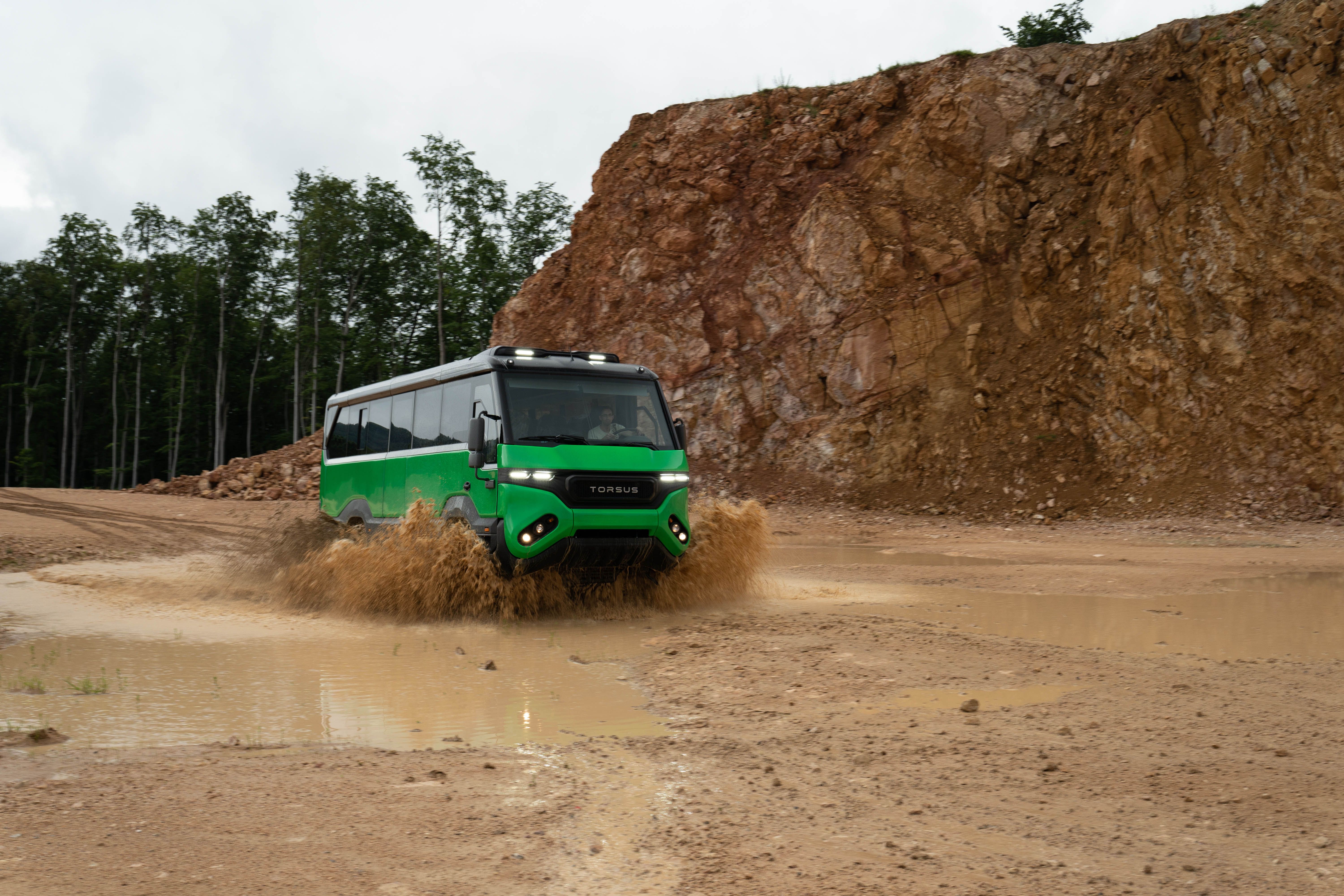 This 4WD Off Road Bus Could Be The World's Toughest Truck