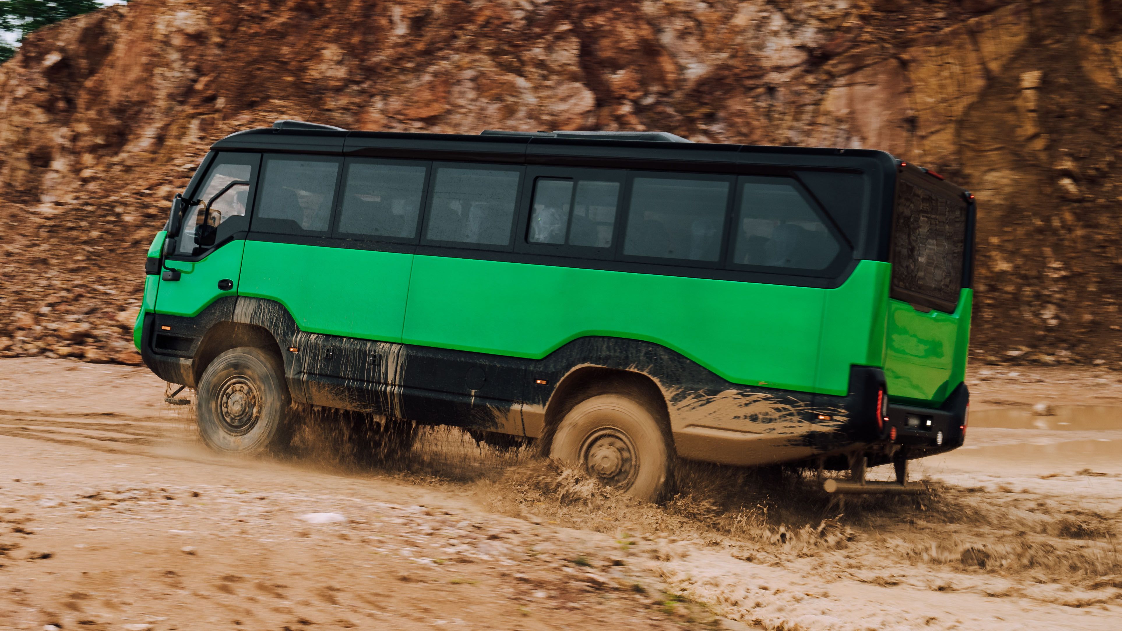 The Torsus Praetorian bus is even more prepared for nuclear fallout