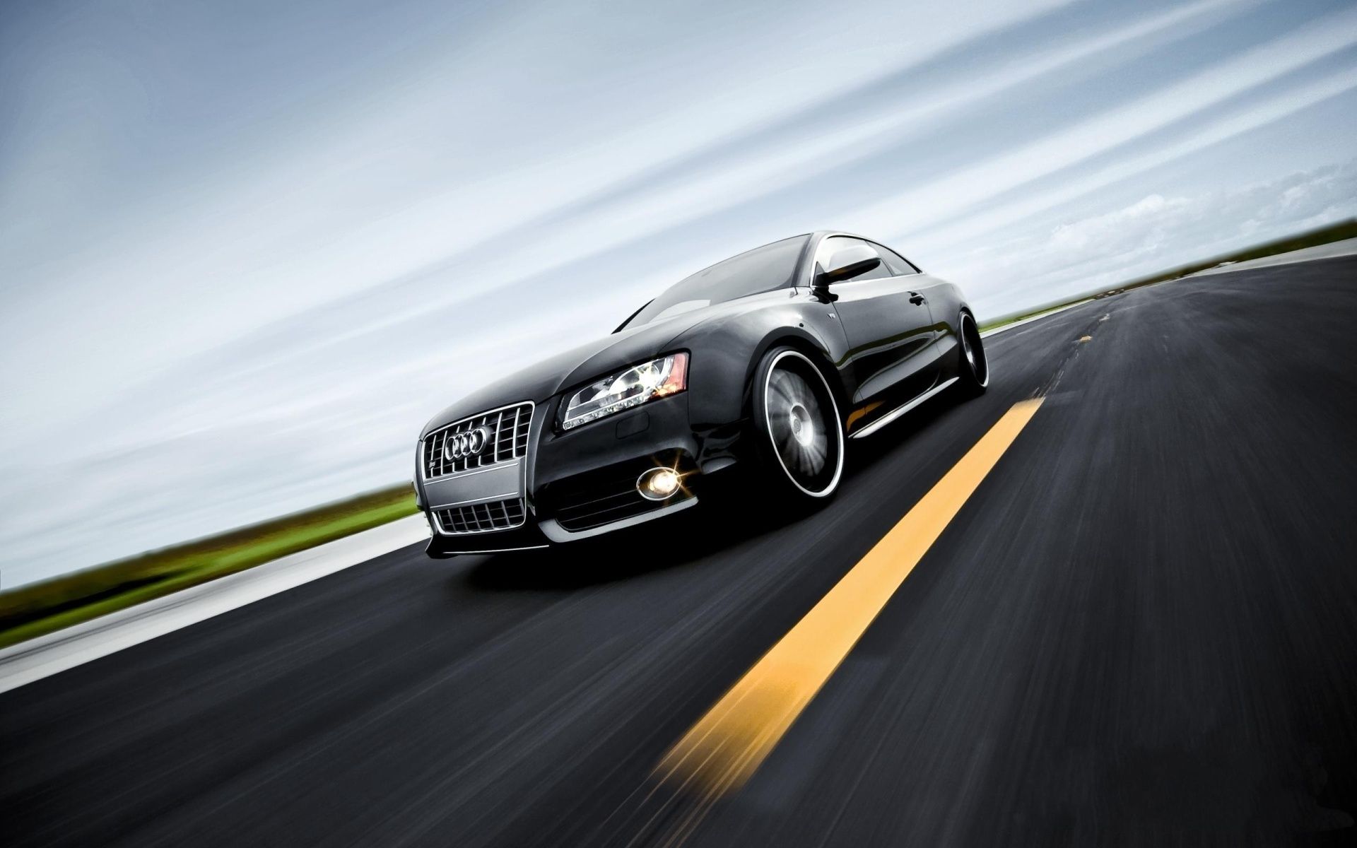 Car On The Road HD Wallpaper