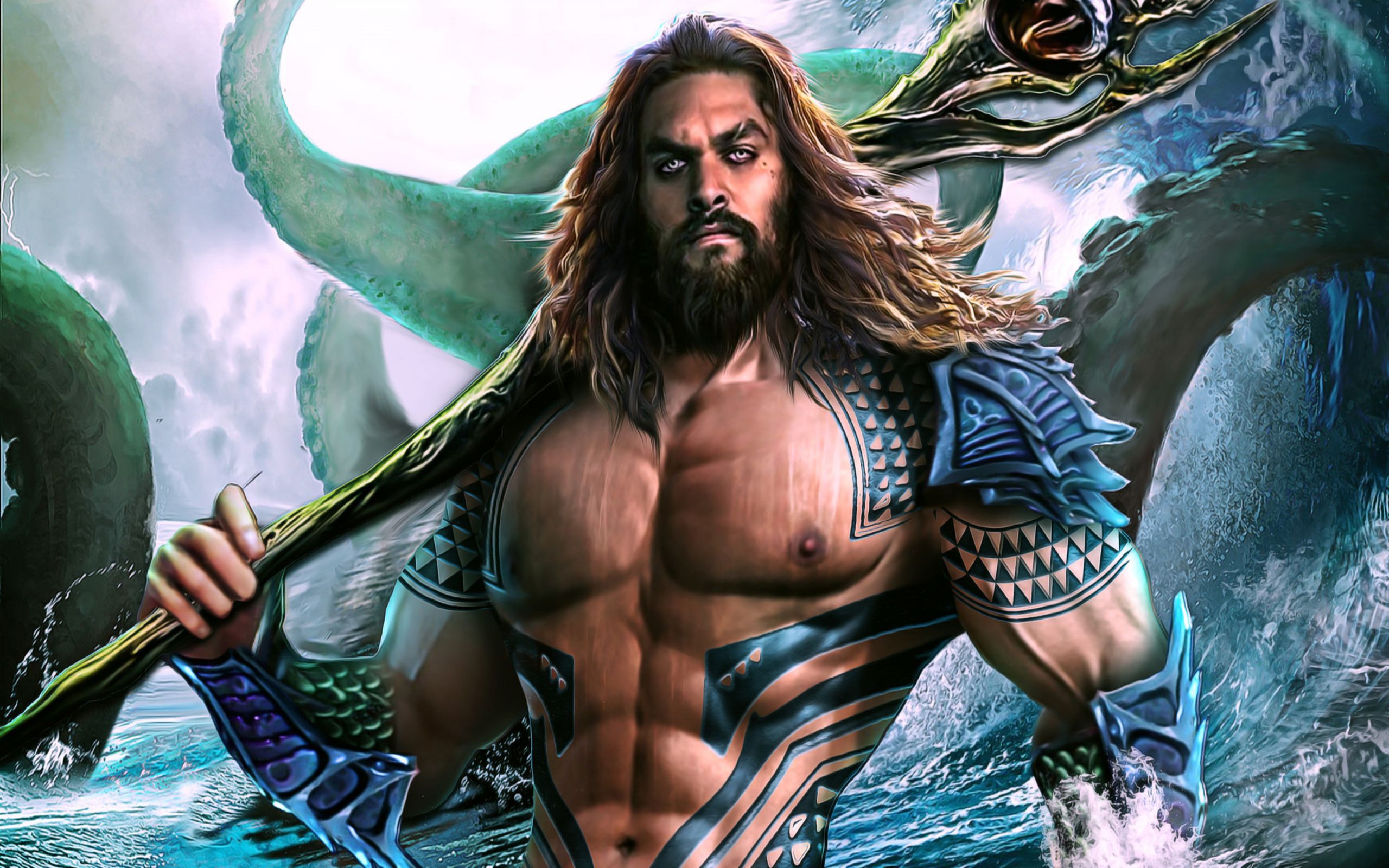 Aqua Man Dc Comics Movie Art Design 4k HD Pc Wallpaper