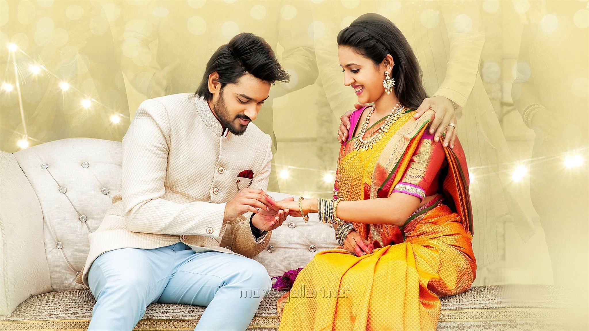Happy Wedding Movie HD Photo. Sumanth Ashwin. Niharika Konidela. New Movie Posters