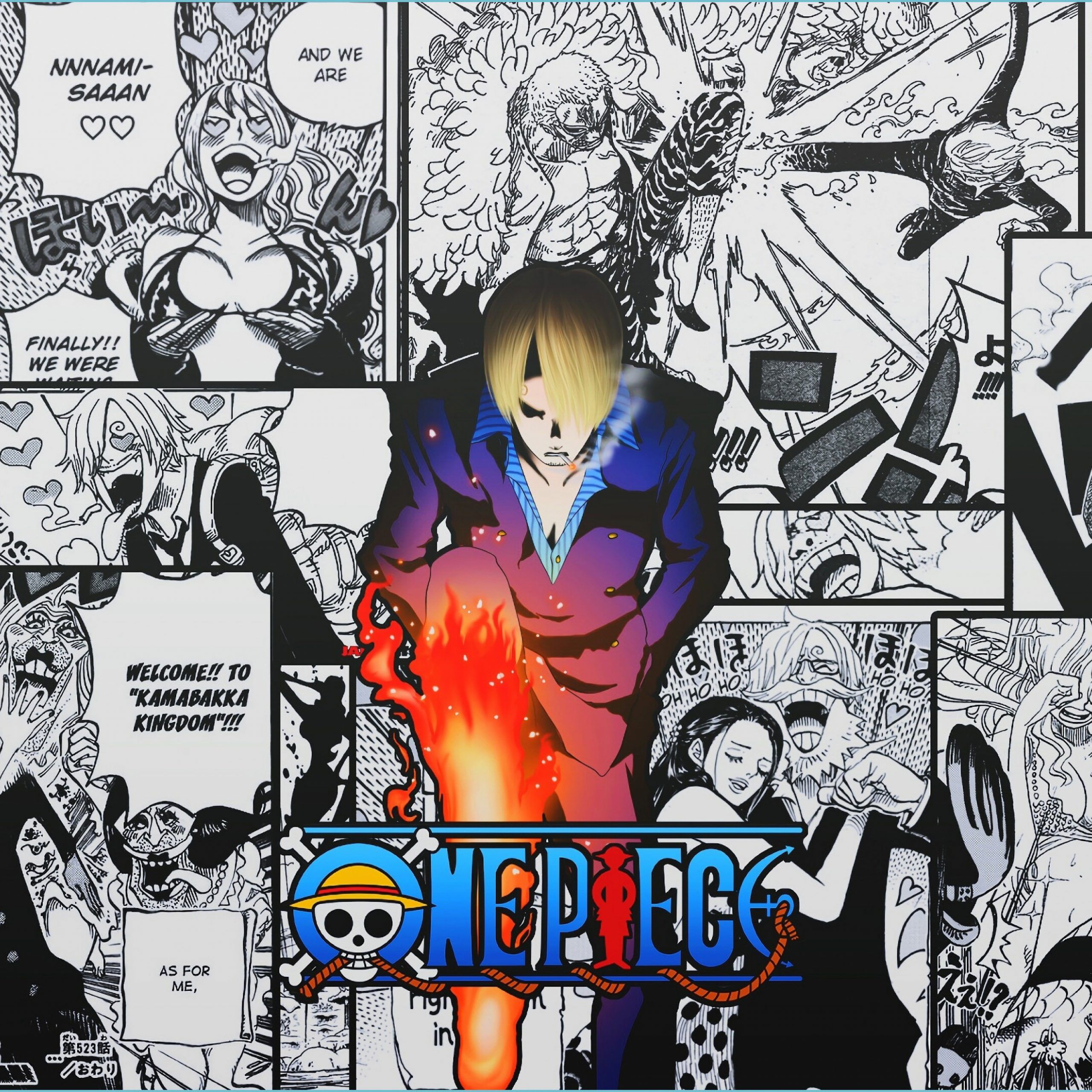 Sanji, One Piece, 14K Wallpaper Mocah