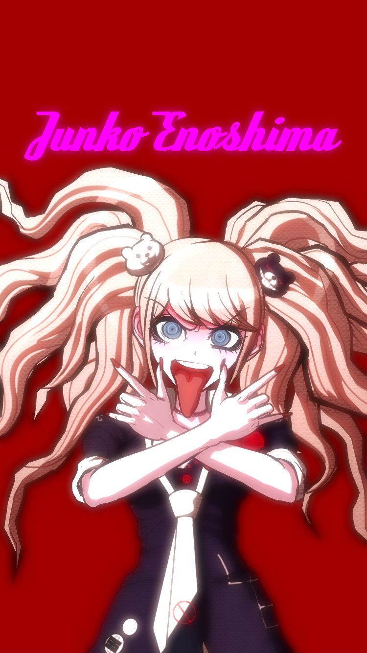could I Get A Wallpaper Of Junko Please She Is A Crazy“here Enoshima Wiki 3