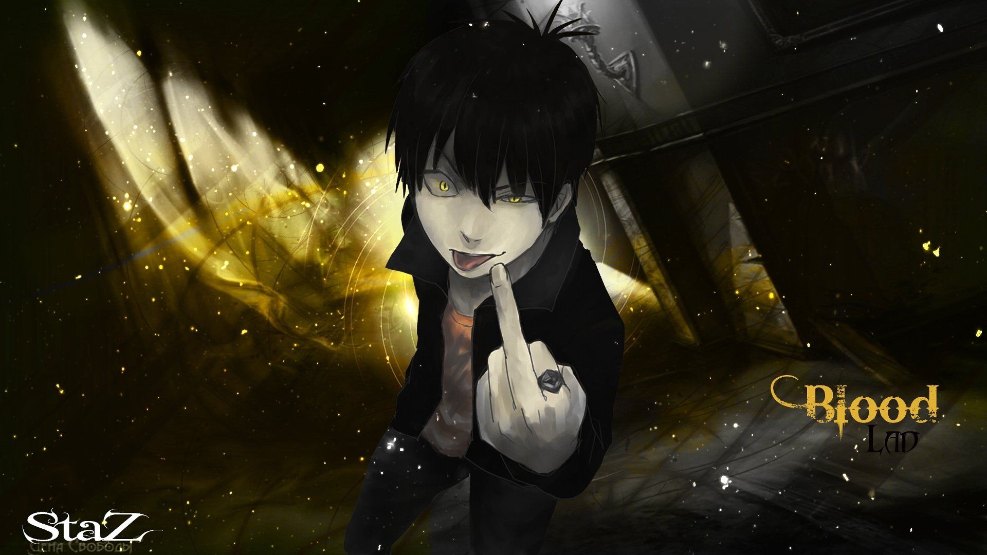 Wallpaper Staz, Blood lad, Bloody guy, Staz for mobile and desktop