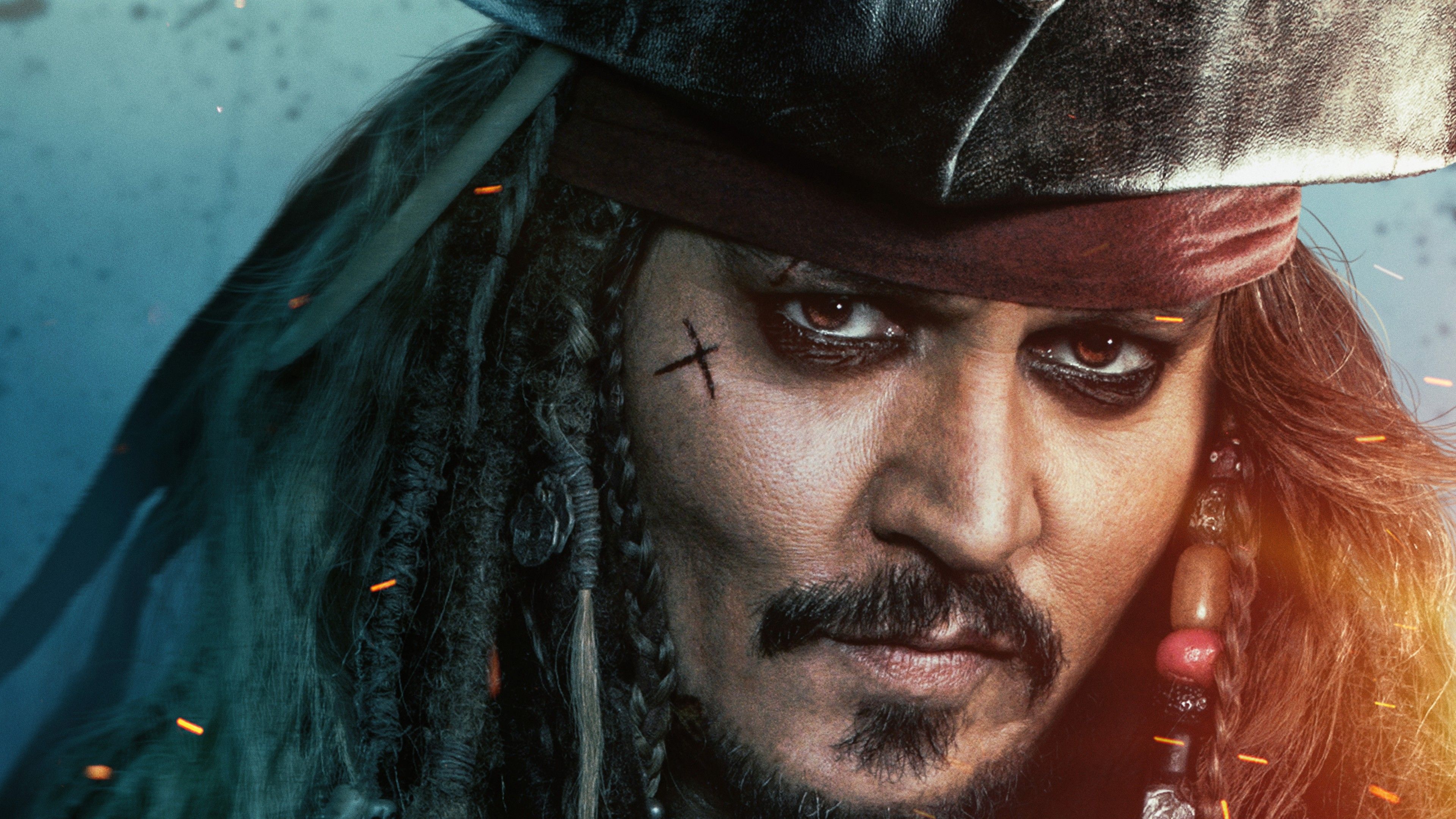 Wallpaper Pirates of the Caribbean: Dead Men Tell No Tales, 4k, 8k, Johnny Depp, Movies