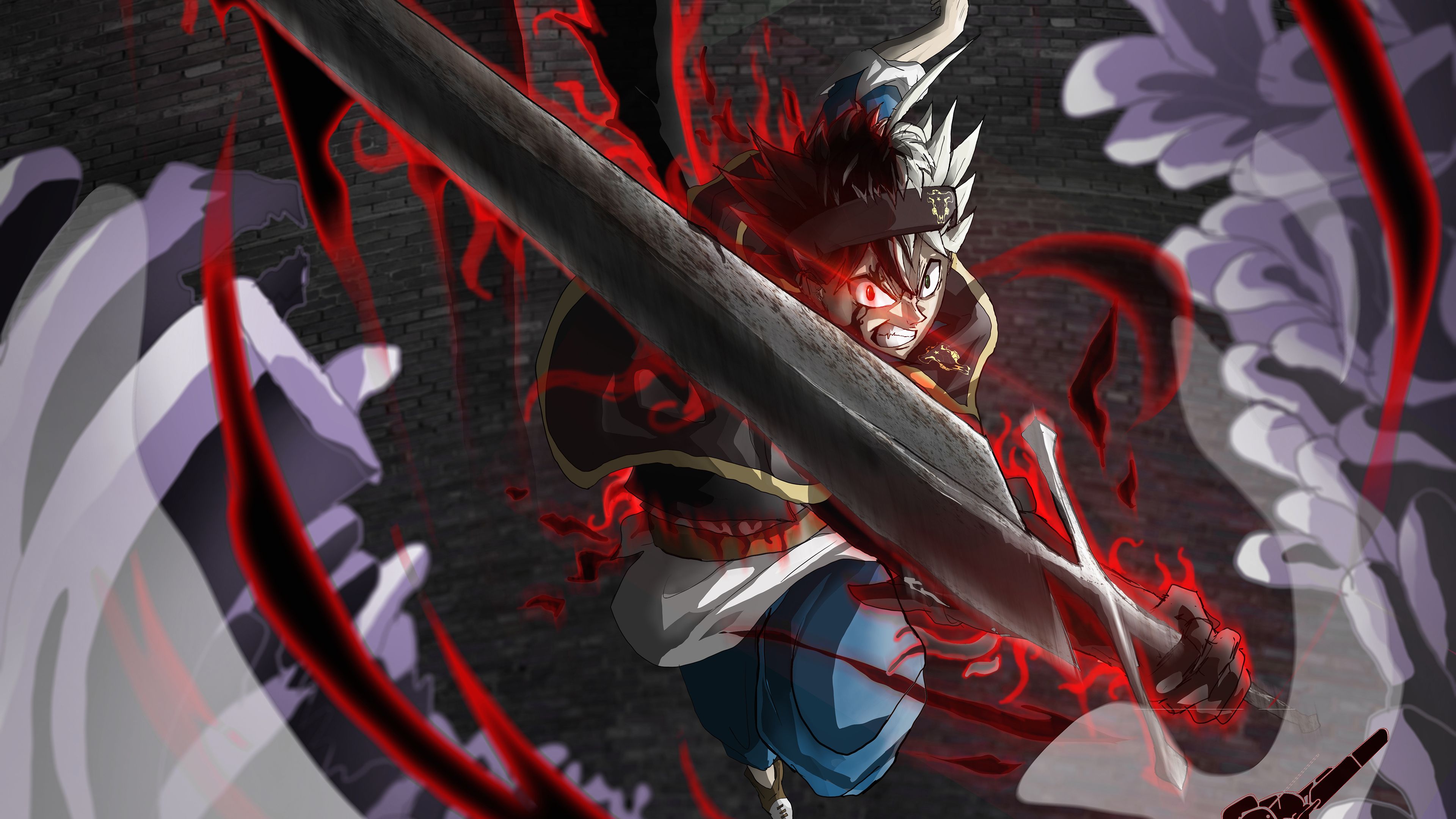 Black Clover Wallpaper 4K - Black Clover Wallpapers Posted By Sarah