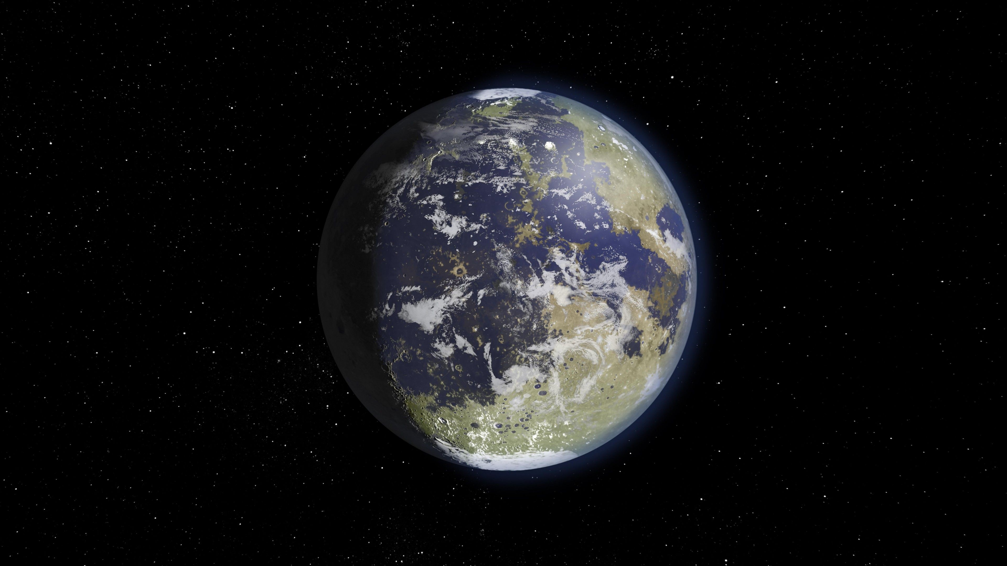 Moon 4K Wallpaper, Earth, Atmosphere, 8K, Space