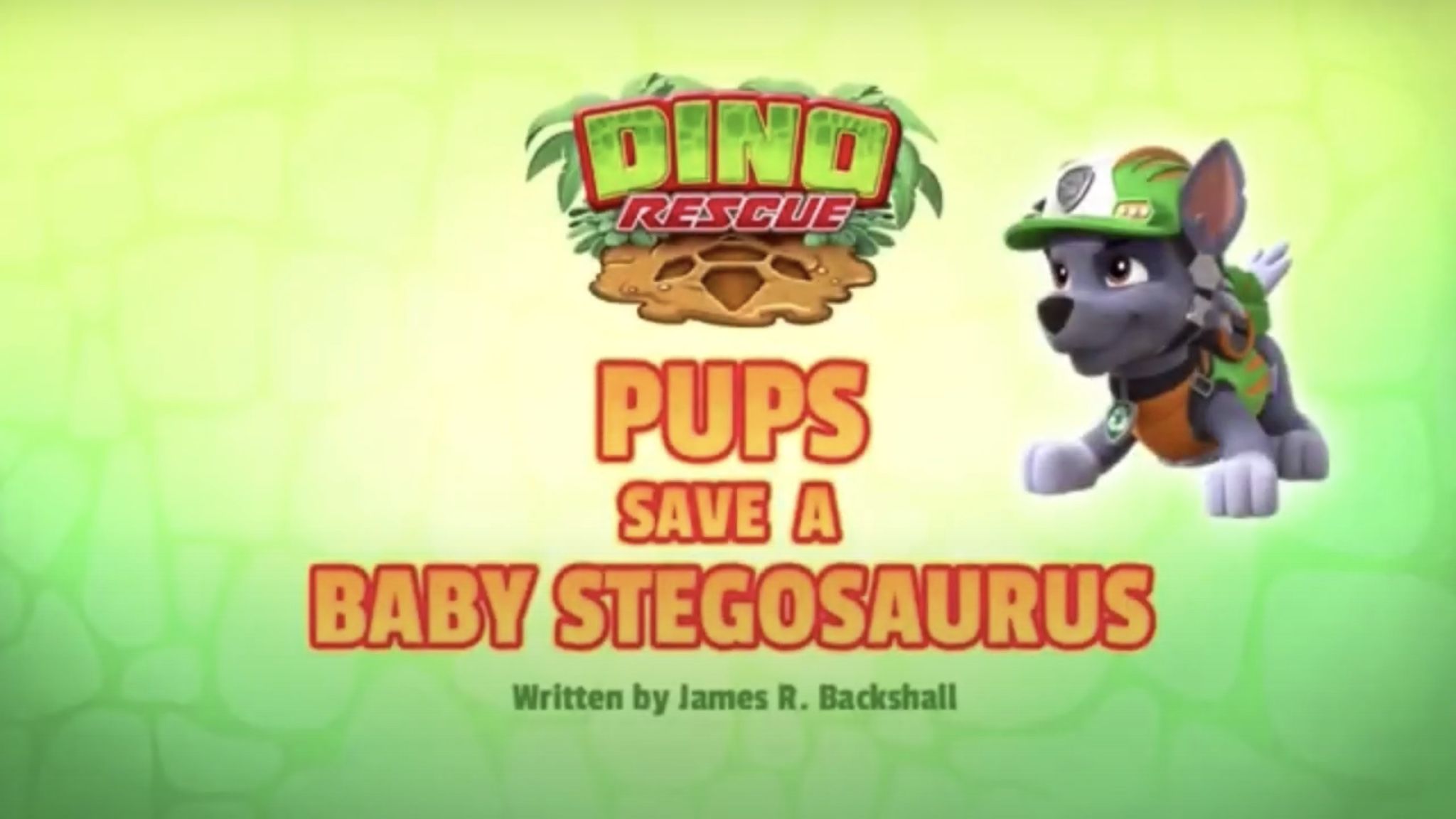 PAW Patrol Original 5s: Dino Rescue: Pups Save a Baby Stegosaurus