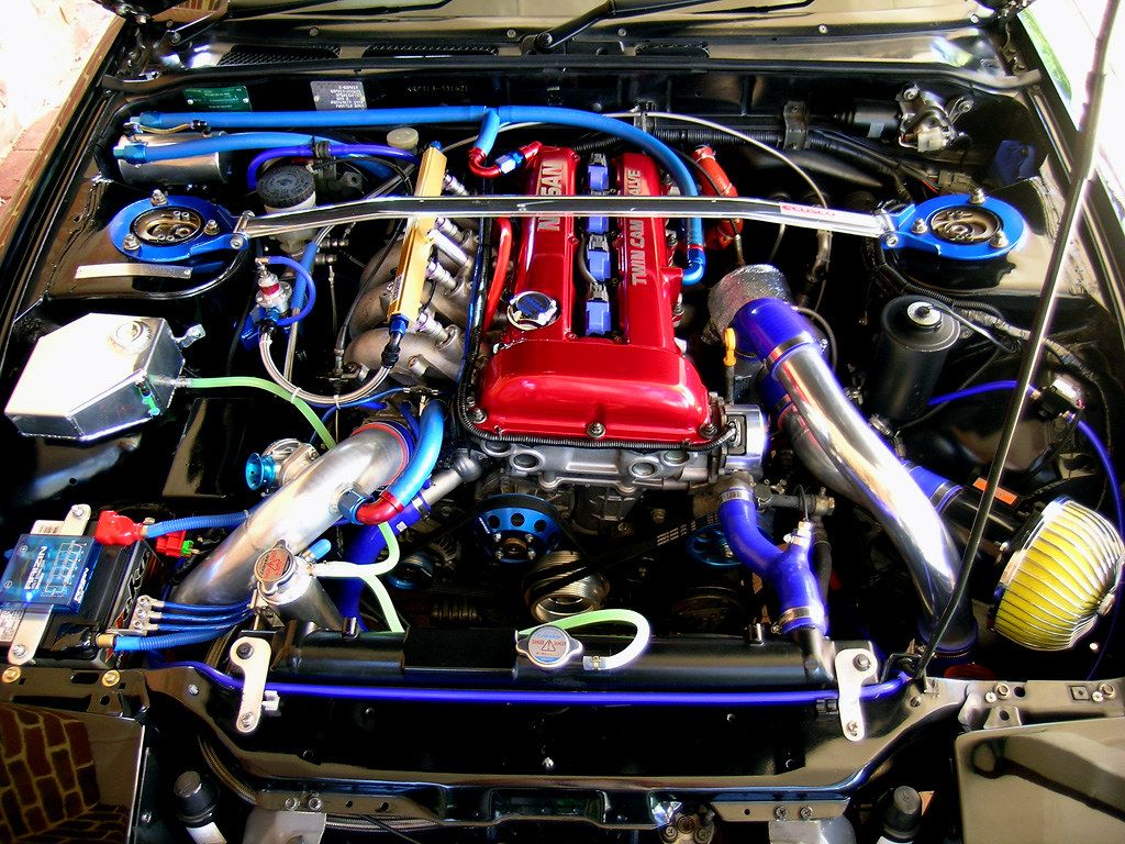 SR20 Engine Bay 01
