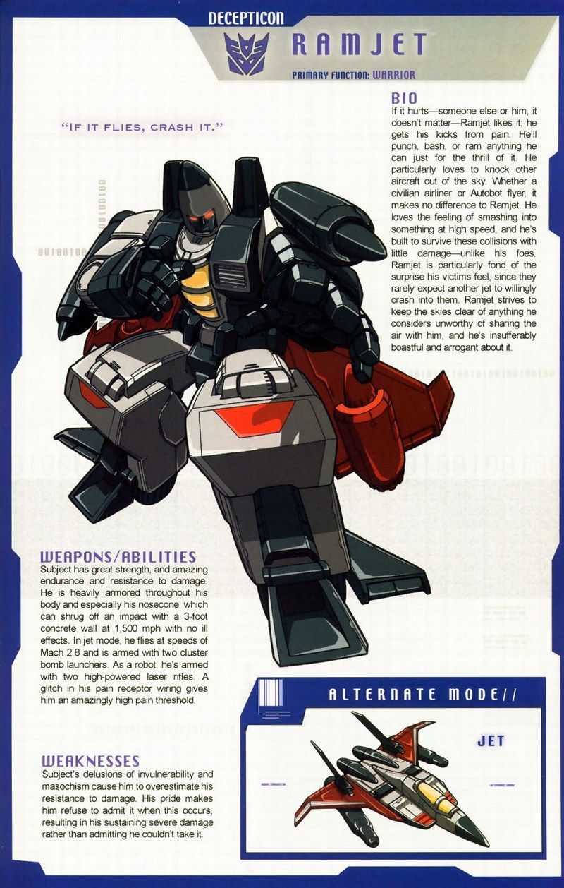 Transformers Universe Ramjet / 18. Transformers decepticons, Transformers autobots, Transformers art