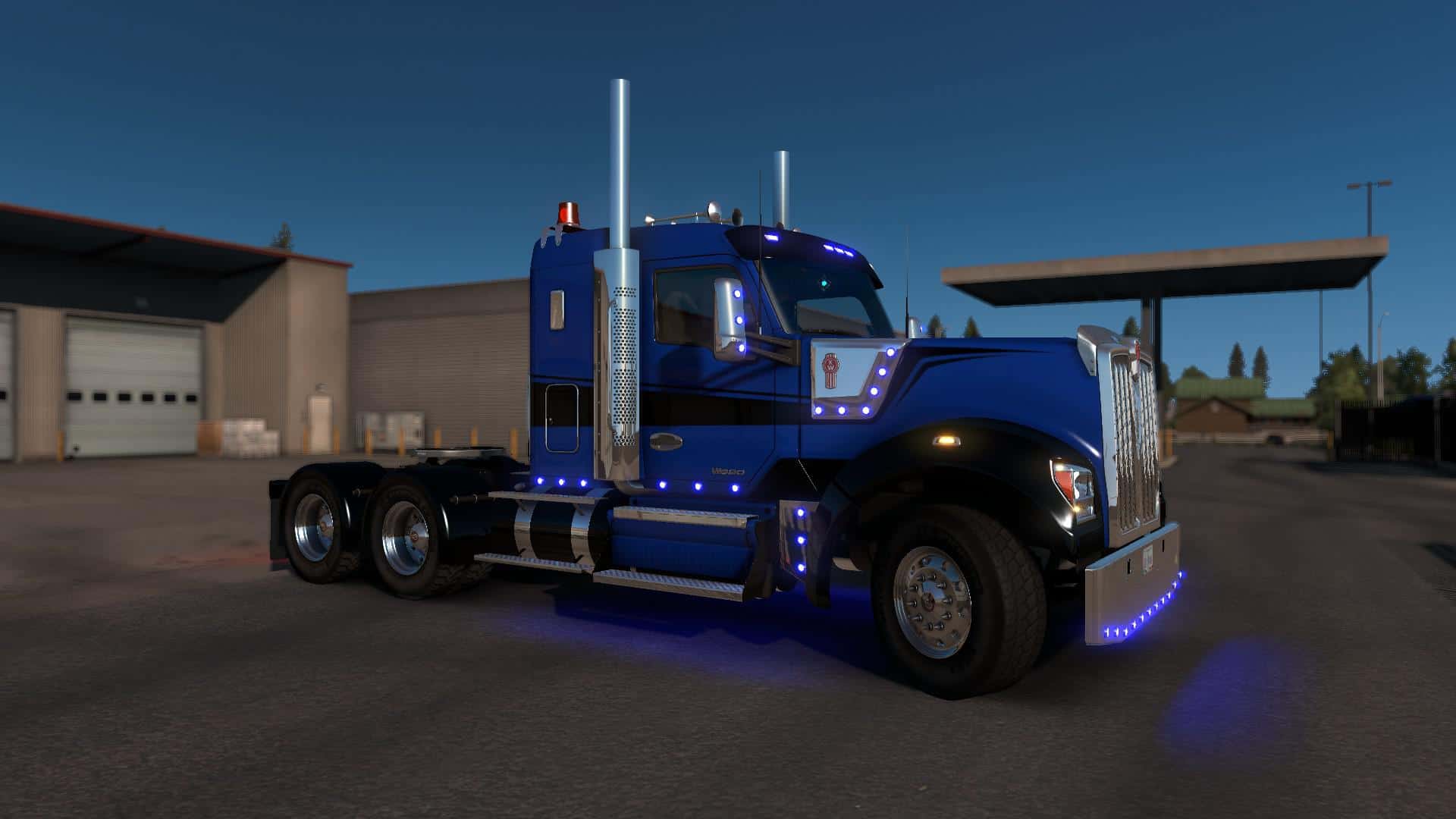 Kenworth W990 v1.2.2 1.37.x Truck Truck Simulator mod