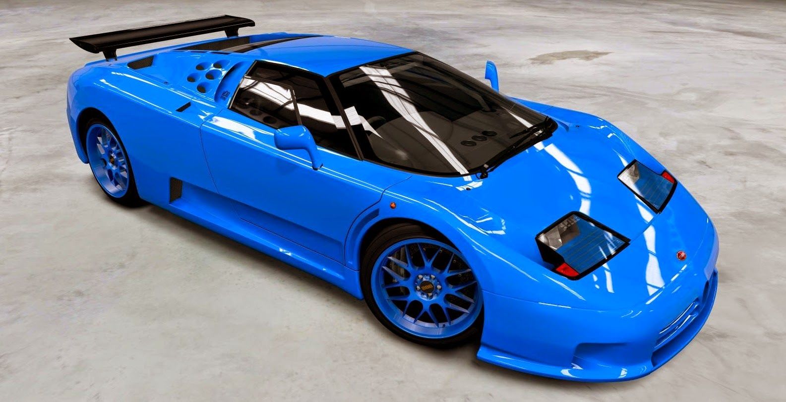 X Car Wallpaper: Bugatti EB110