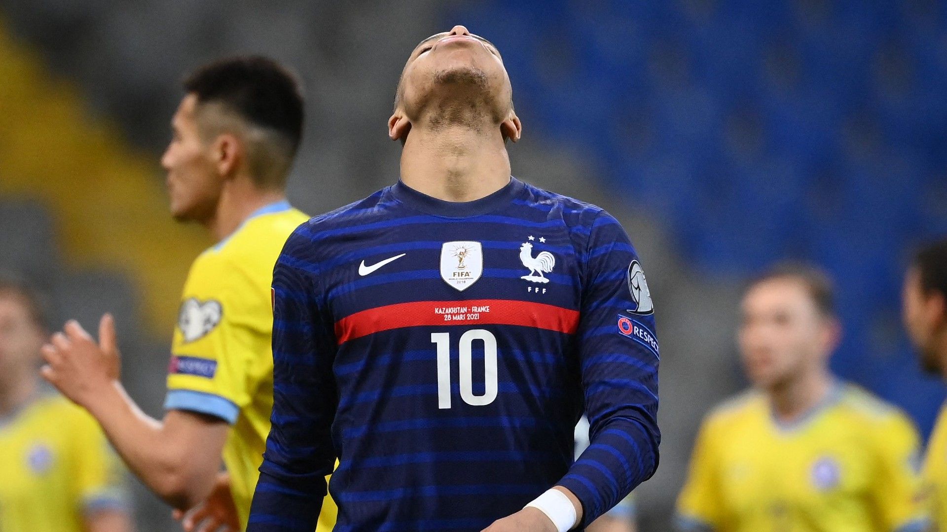 He cannot be satisfied' boss Deschamps calls for Mbappe improvement