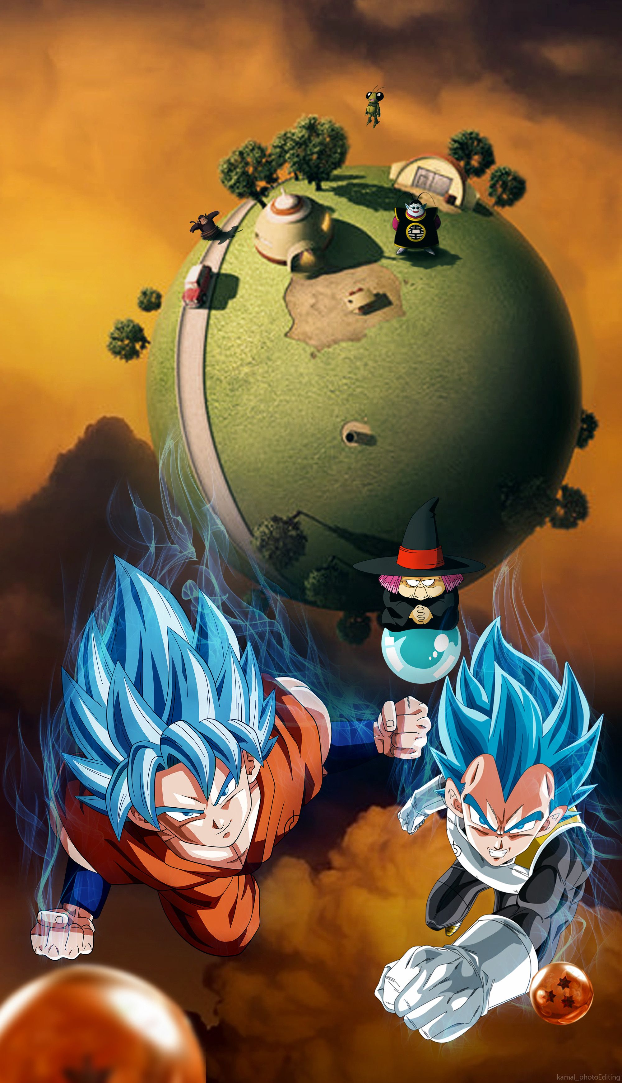 Dragon Ball Z , Dragon Ball Background For iPhone, Android And PC, Dragon  Ball Super HD phone wallpaper