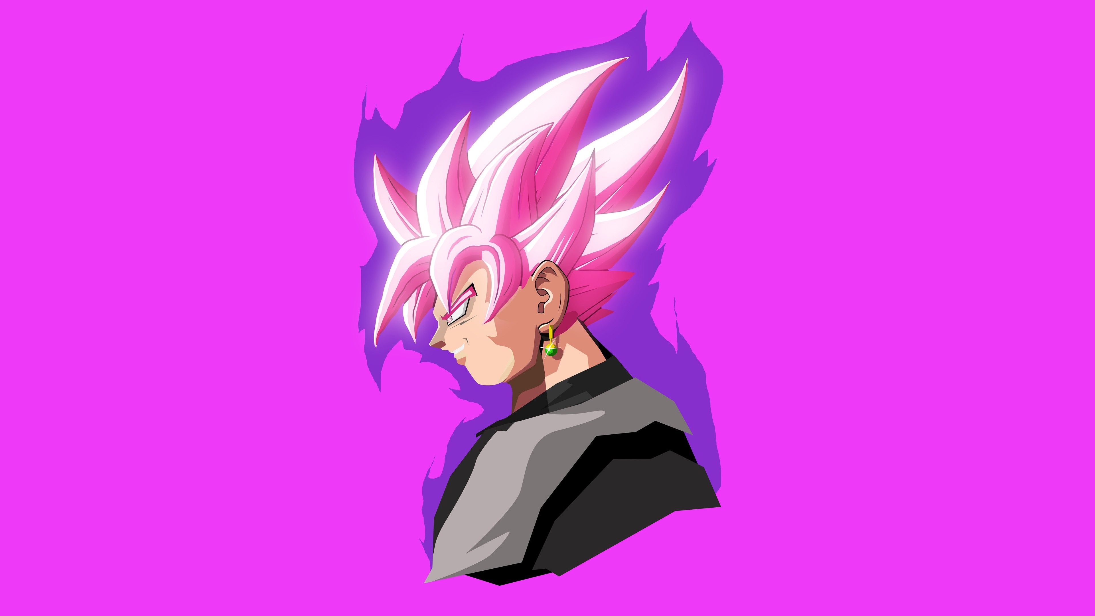 Goku Dragon Ball Super Minimal Artwork 4K Wallpaper