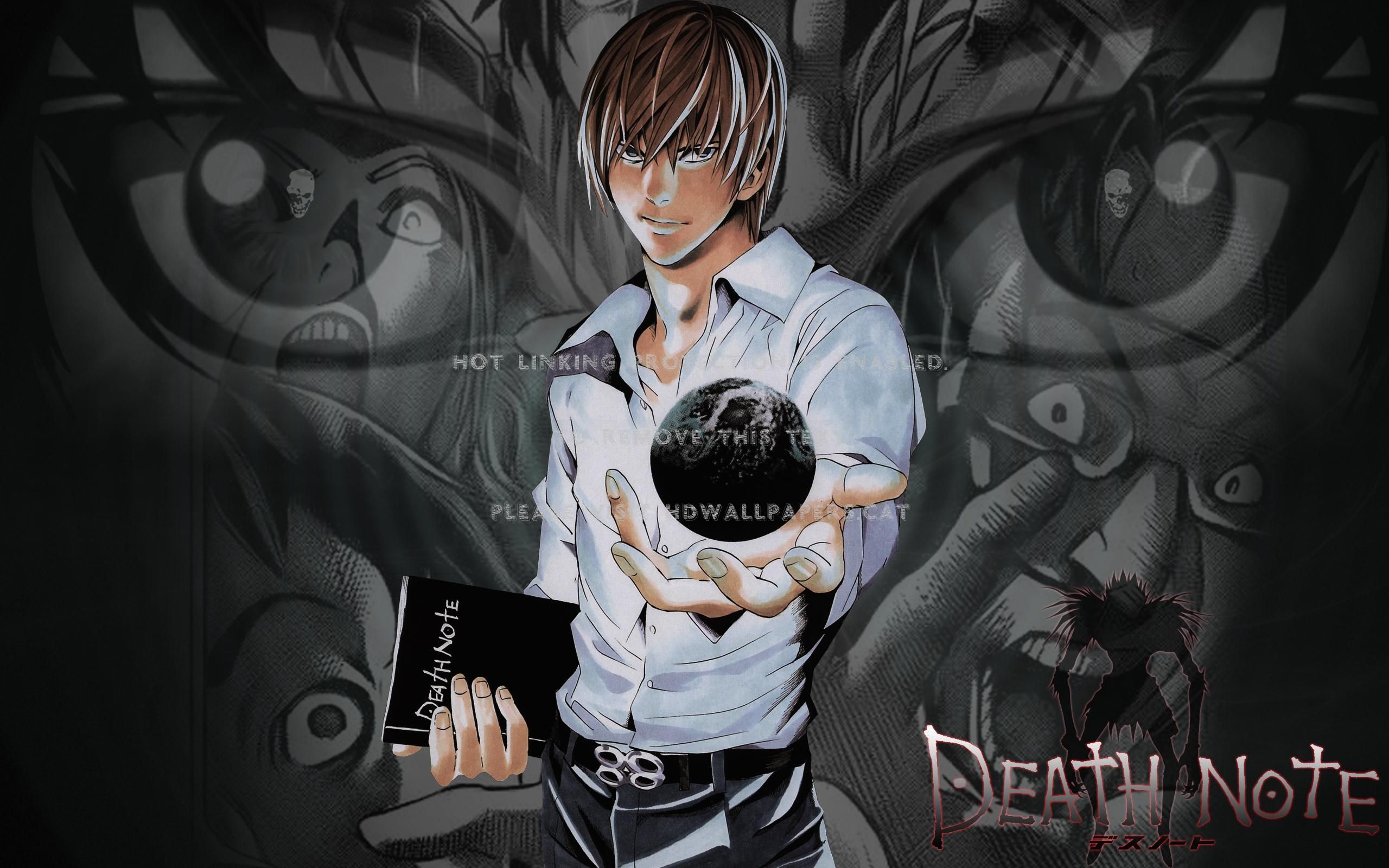 light yagami anime death note notebook