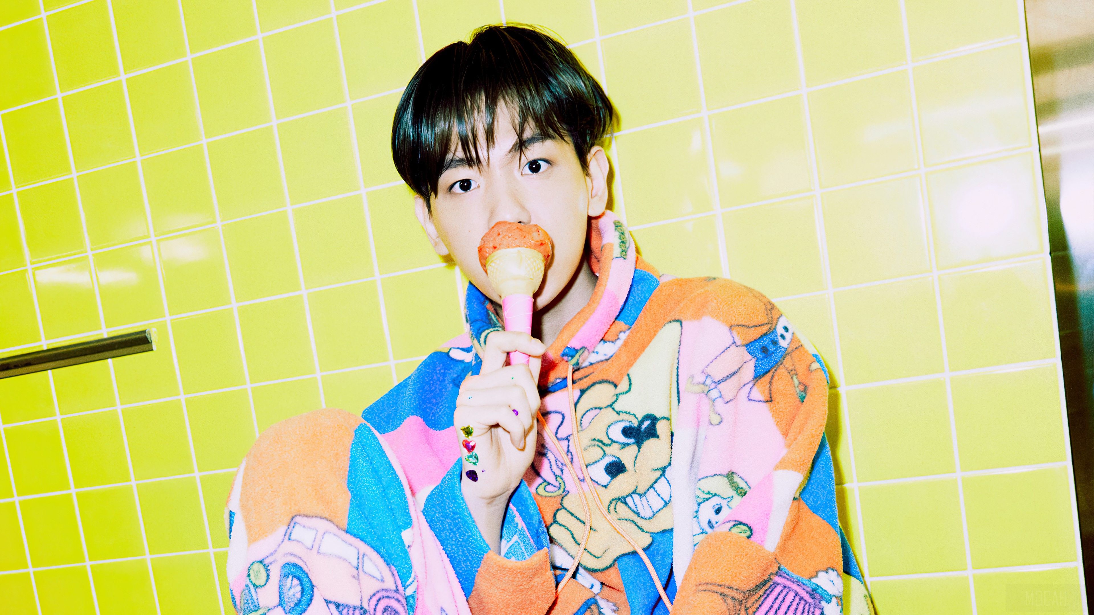 Baekhyun, 백현, Byun Baek Hyun, 변백현, Kpop, K Pop, Candy, Delight, Album 4k Wallpaper. Mocah HD Wallpaper