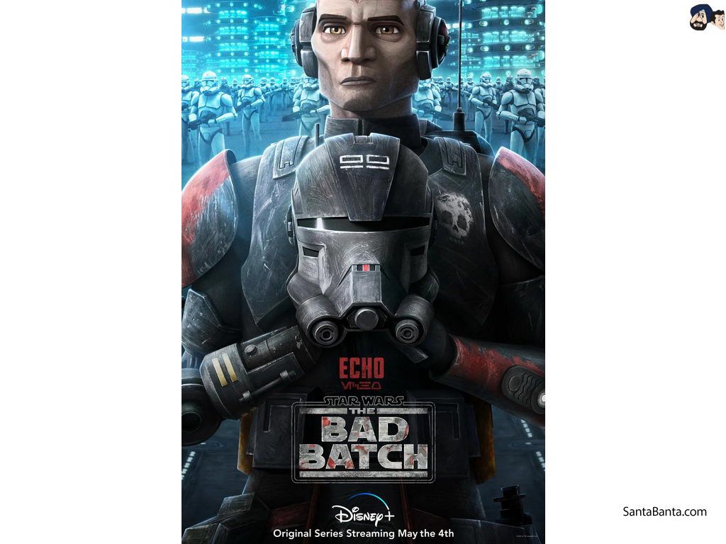 Echo in Dave Filoni's animated series, 'Star Wars: The Bad Batch.'