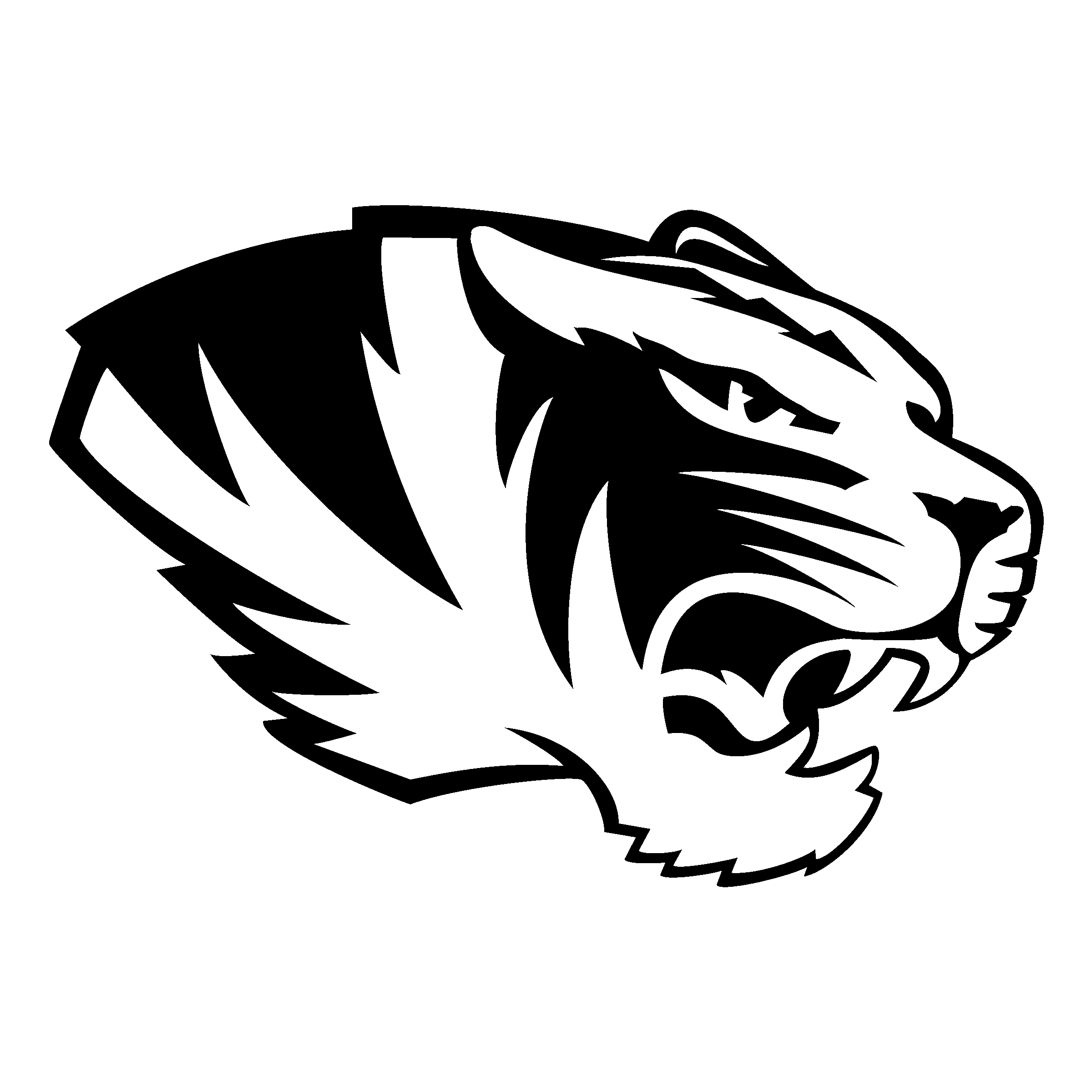 Missouri Tigers Logo PNG Transparent & SVG Vector Supply. Missouri tigers logo, Tiger logo, Missouri tigers