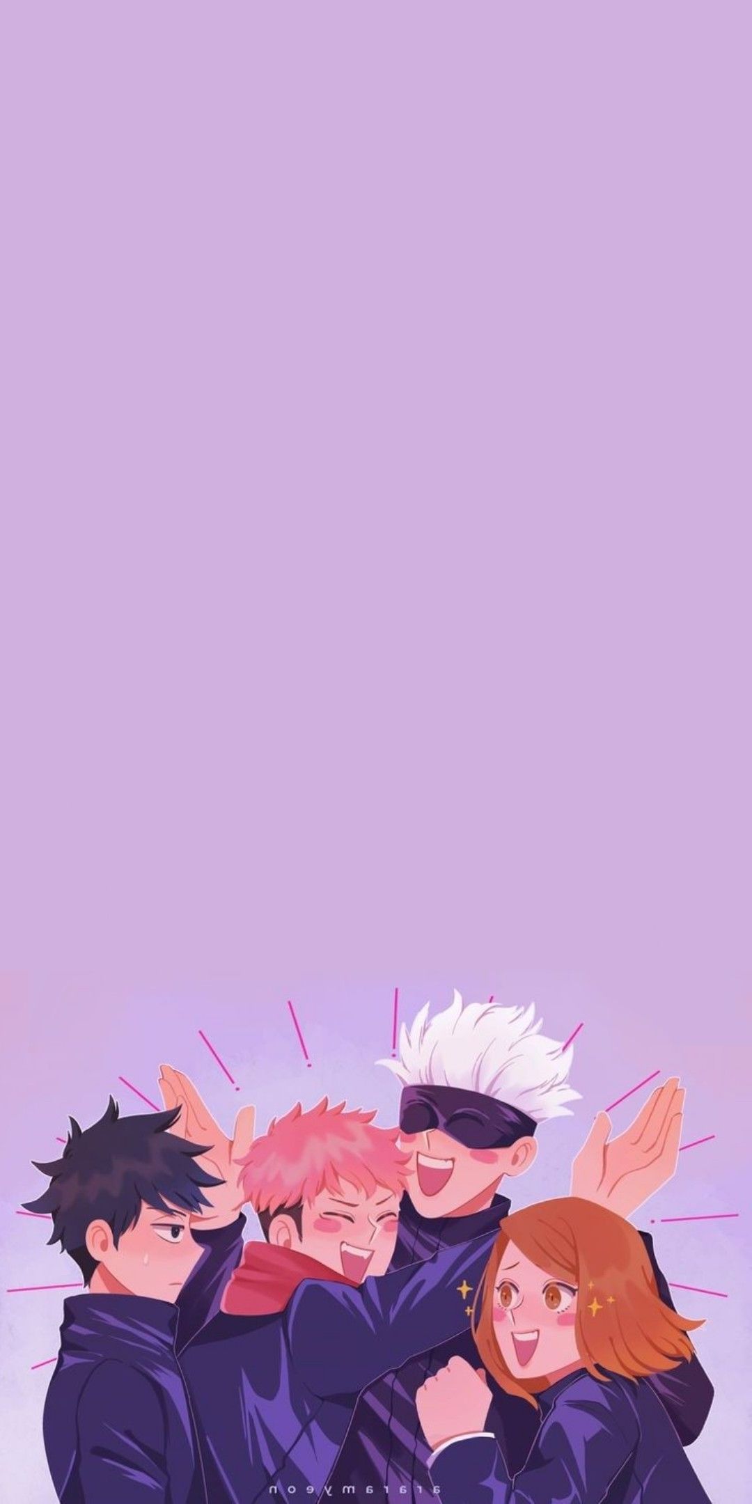 Jujutsu Kaisen Anime Characters Wallpaper iPhone Phone 4K #5520e