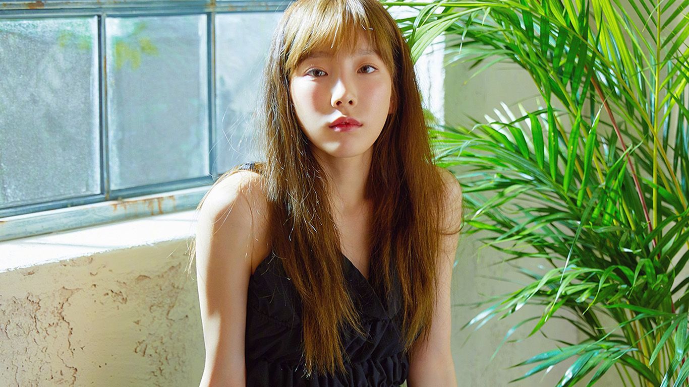 wallpaper for desktop, laptop. kpop girl taeyeon