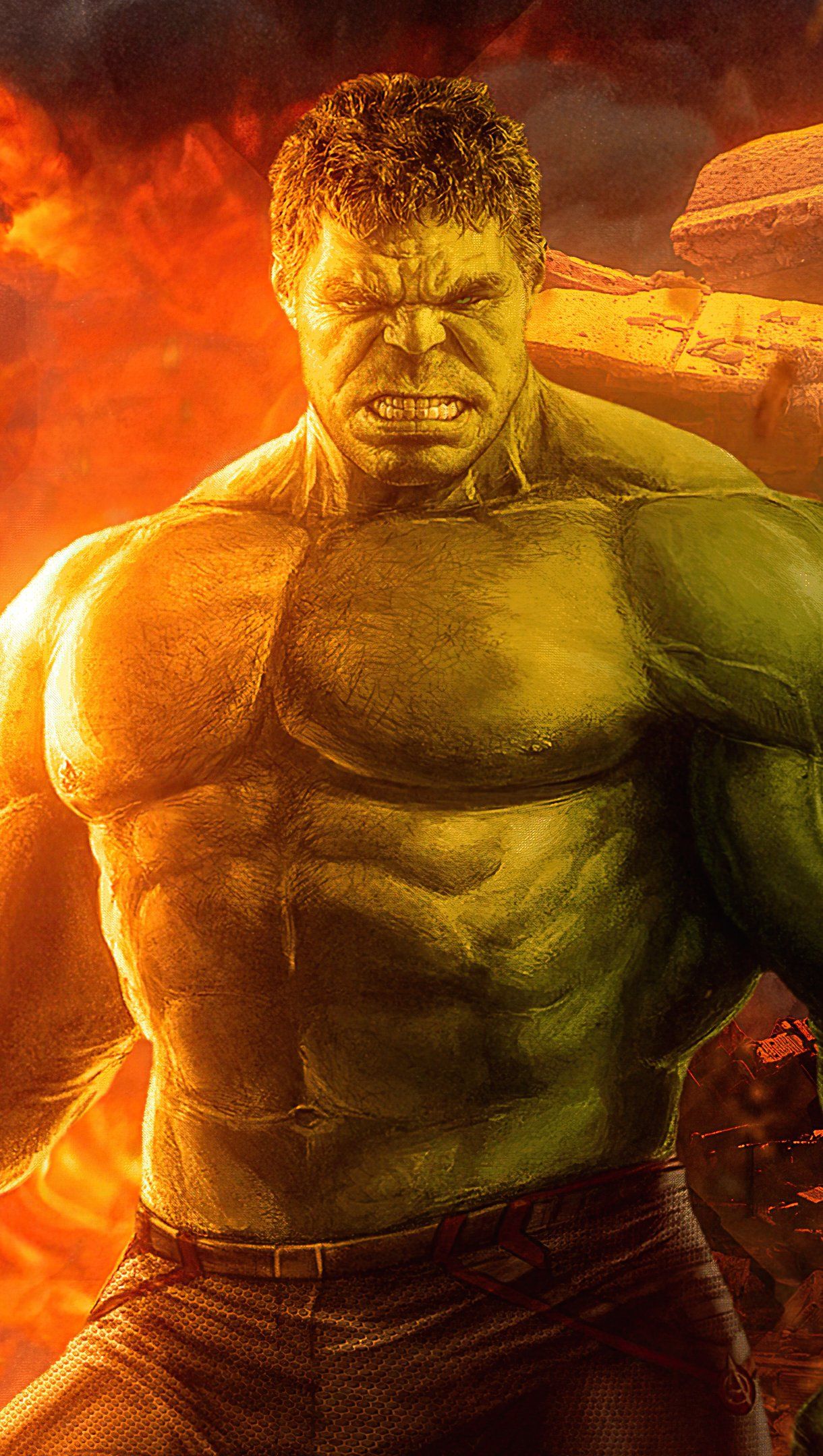 Hulk vs Hulkbuster 4K tải xuống hình nền