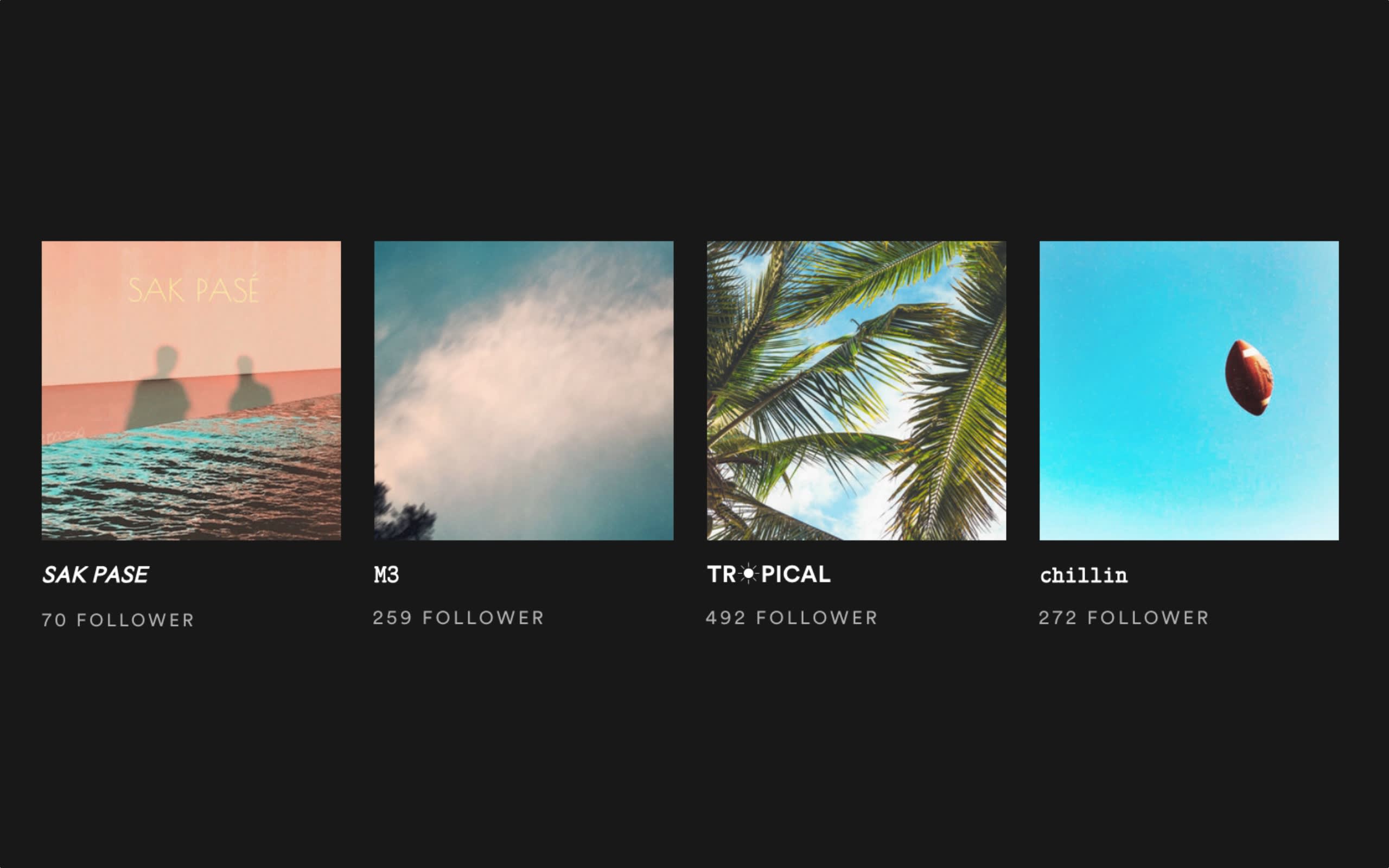 Edit your photo to match to your spotify playlist