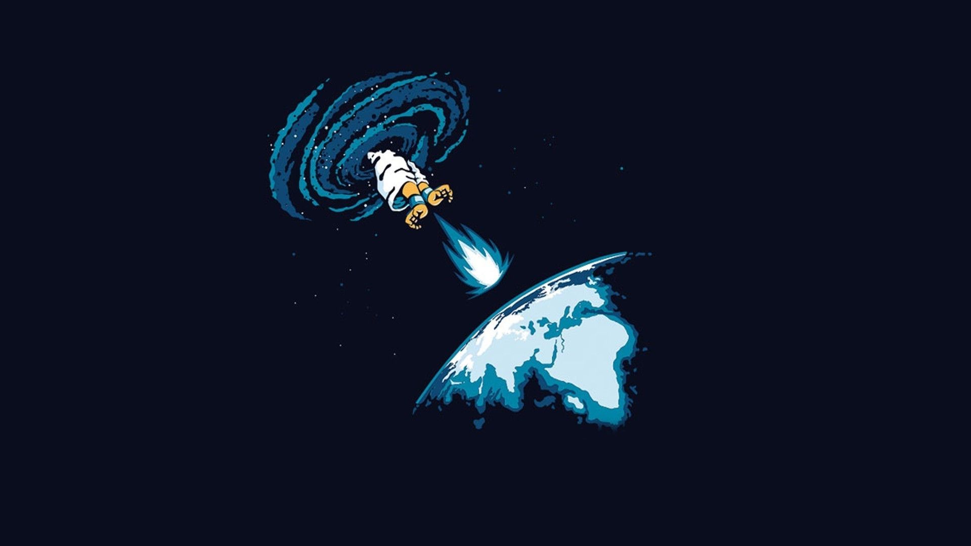 #humor, #video games, #minimalism, #Hadouken, #Street Fighter, wallpaper. Mocah HD Wallpaper