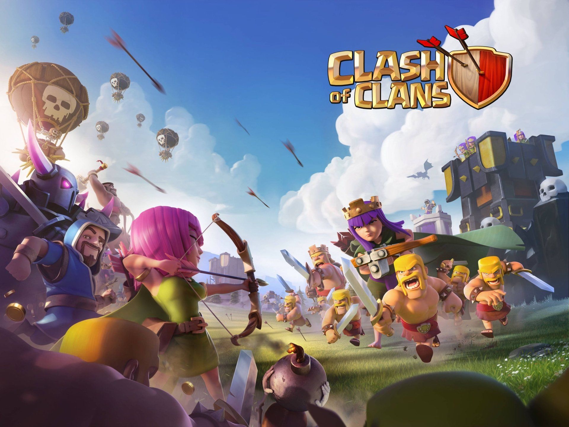 4K Ultra HD Clash of Clans Wallpaper and Background Image