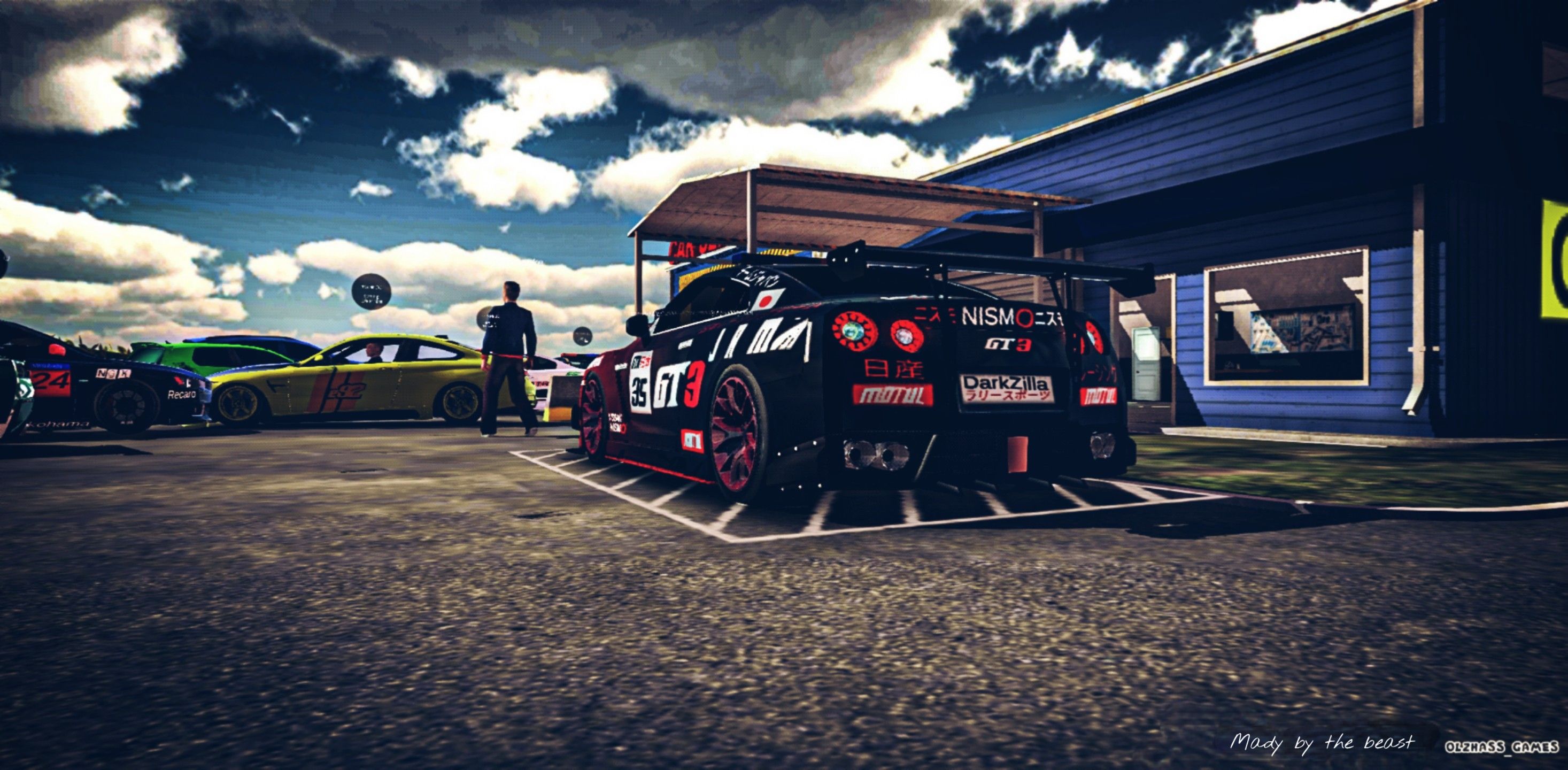 livery r34 car parking multiplayer