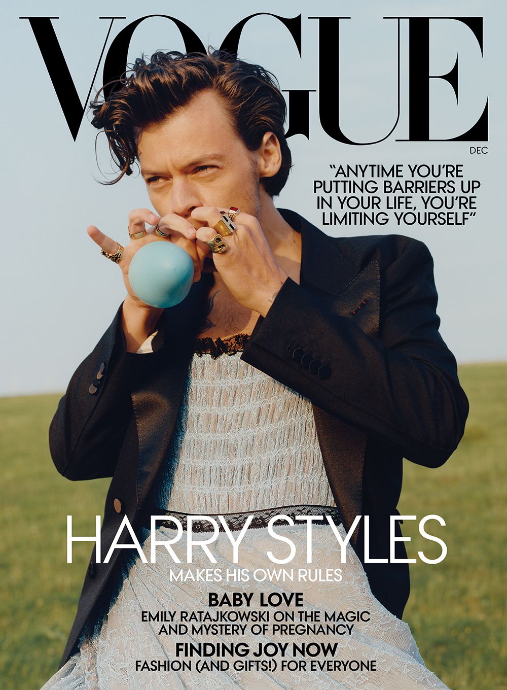 Harry Styles on the Cover of Vogue: See the Photo