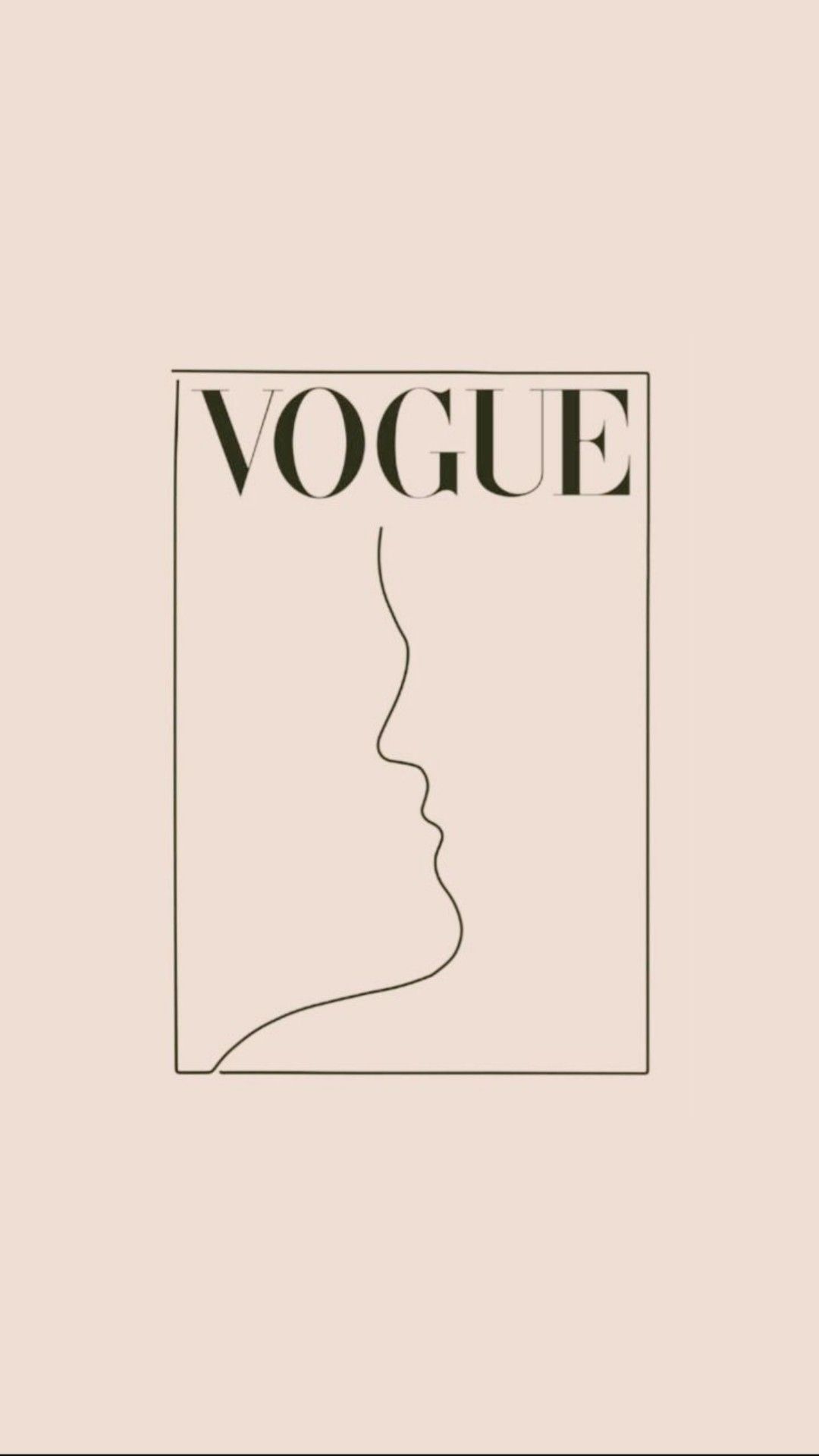 Download Vogue Preppy Pattern Wallpaper  Wallpaperscom