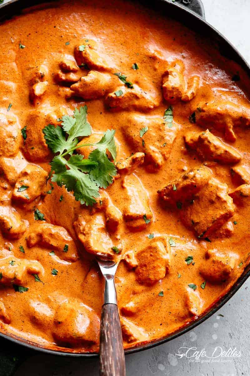 Steps to Prepare Butter Chicken Simmer Sauce Slow Cooker