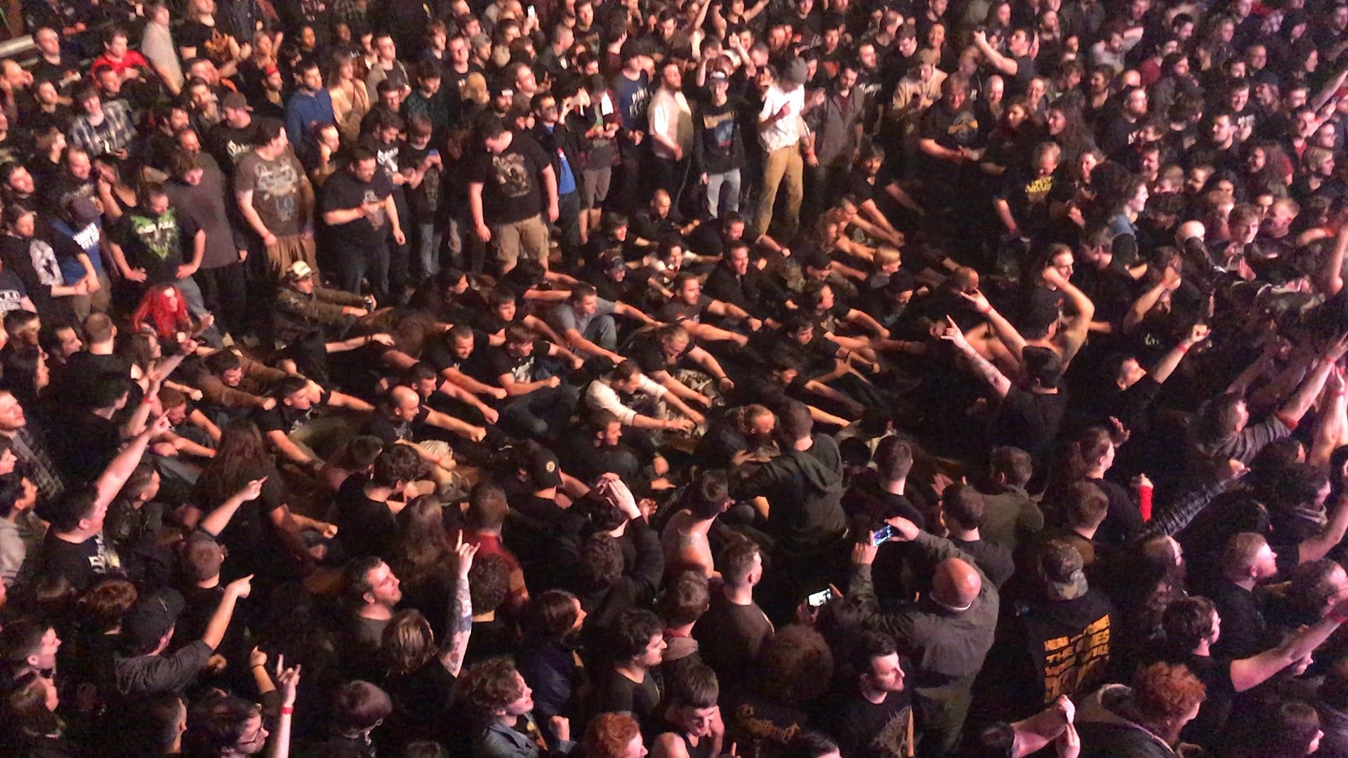 Boston Swedish Pagans mosh pit