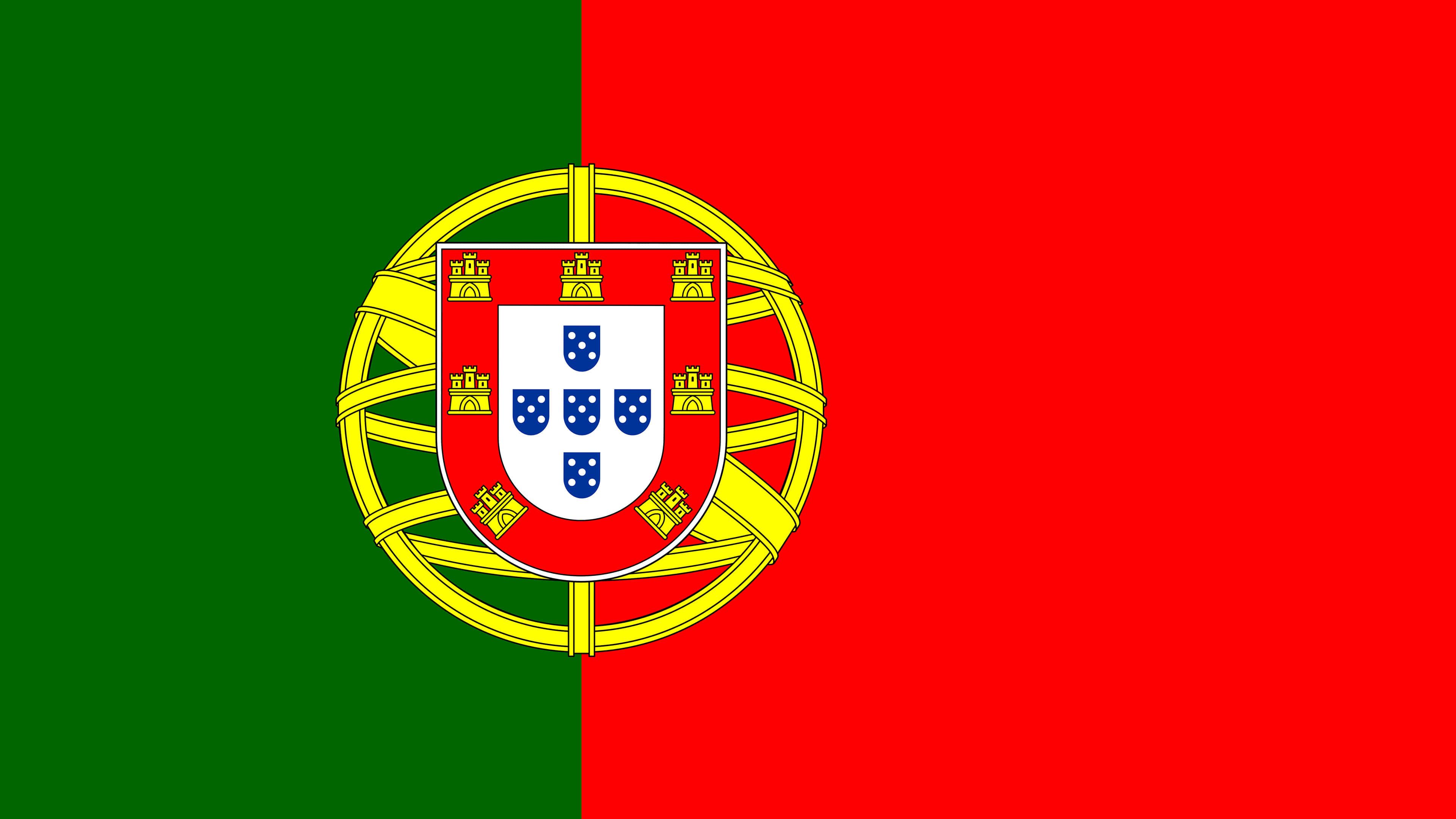 Portugal Flag Wallpaper