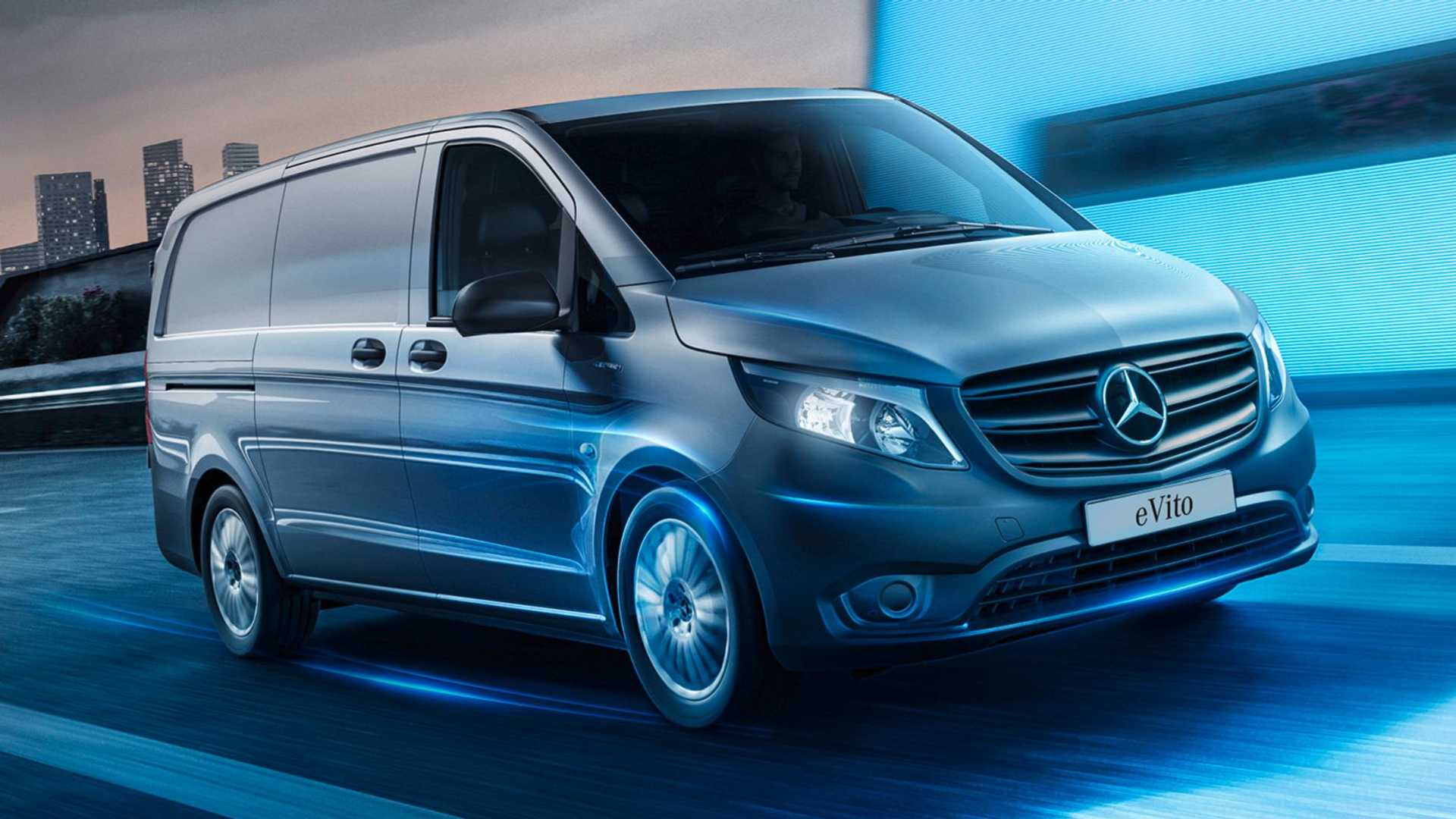 Mercedes upgrades electric eVito van for 2021