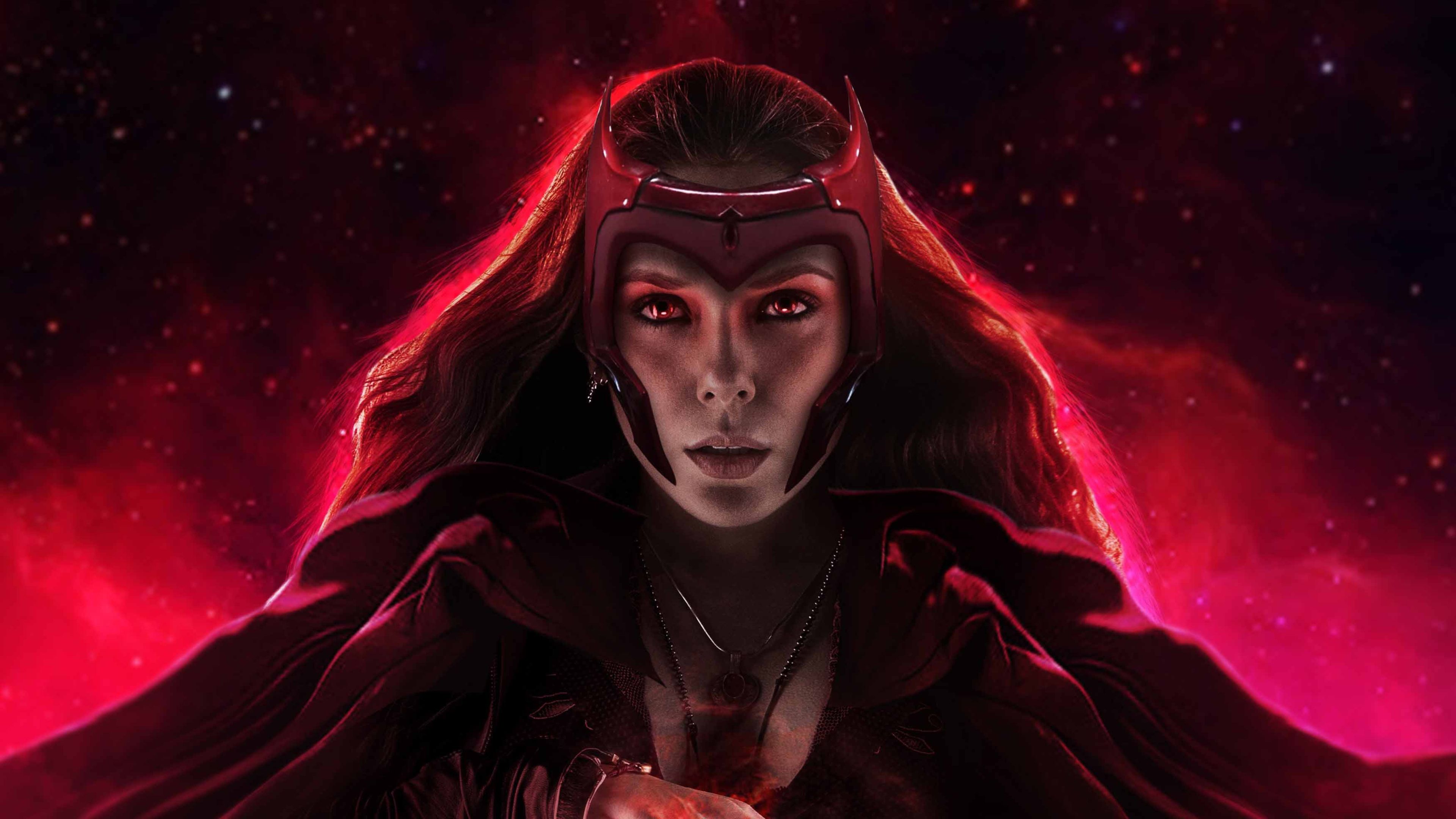 The Scarlet Witch 4K HD Superheroes Wallpaper
