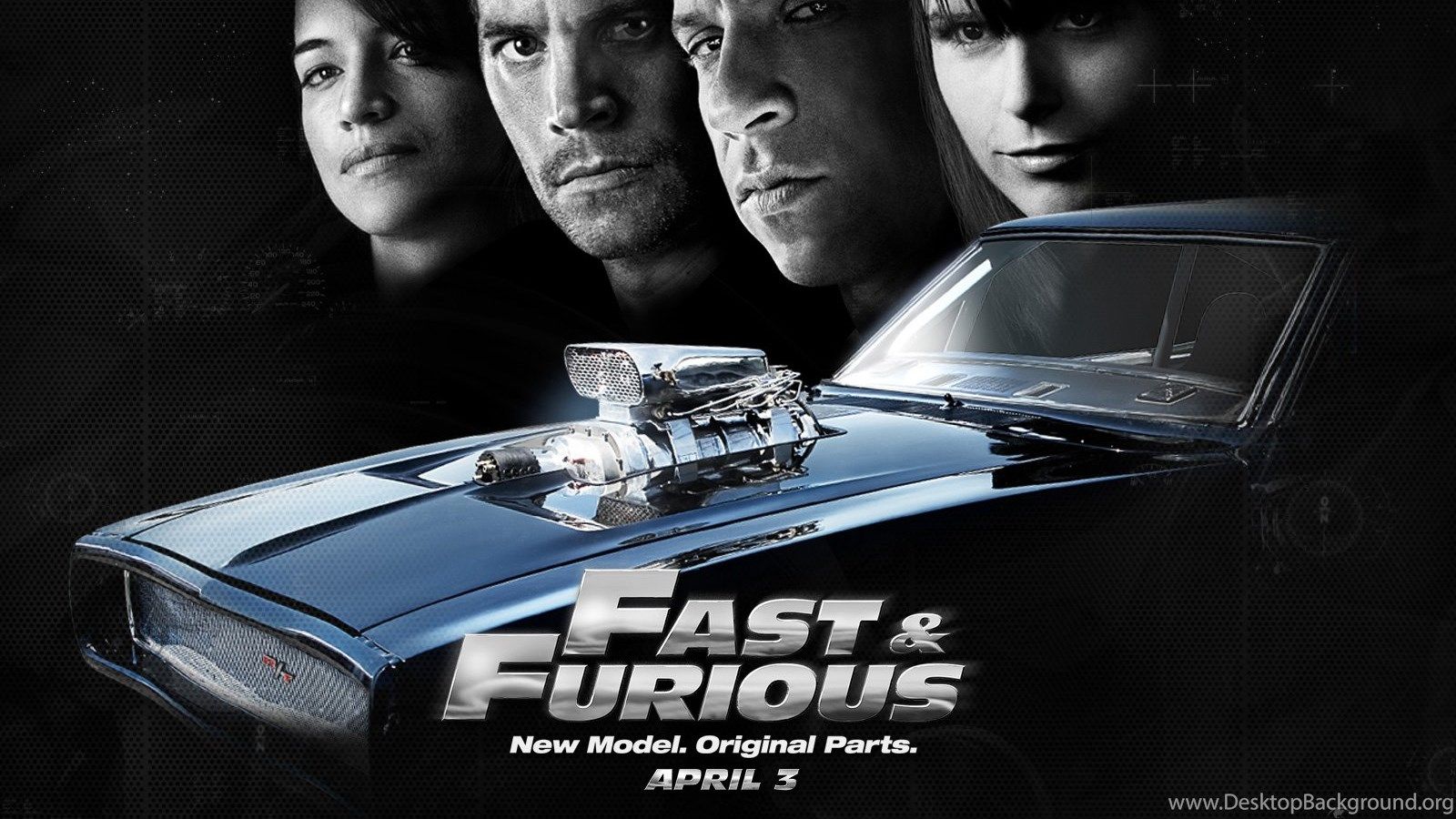 The Fast And The Furious Cars Desktop Background