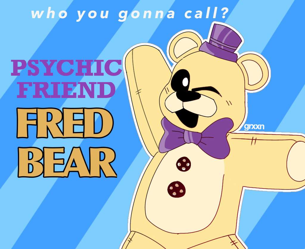 🌤 on X: Psychic Friend Fredbear Plush Concept! , . . . Retweets